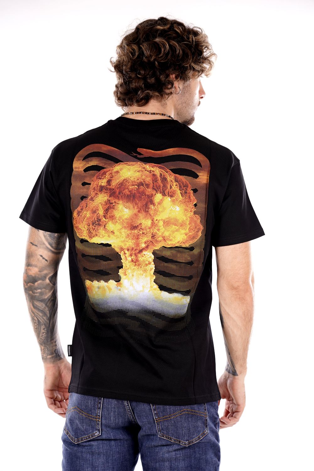 T-shirt PROPAGANDA da Uomo - nero 24FWPRTS573BLK