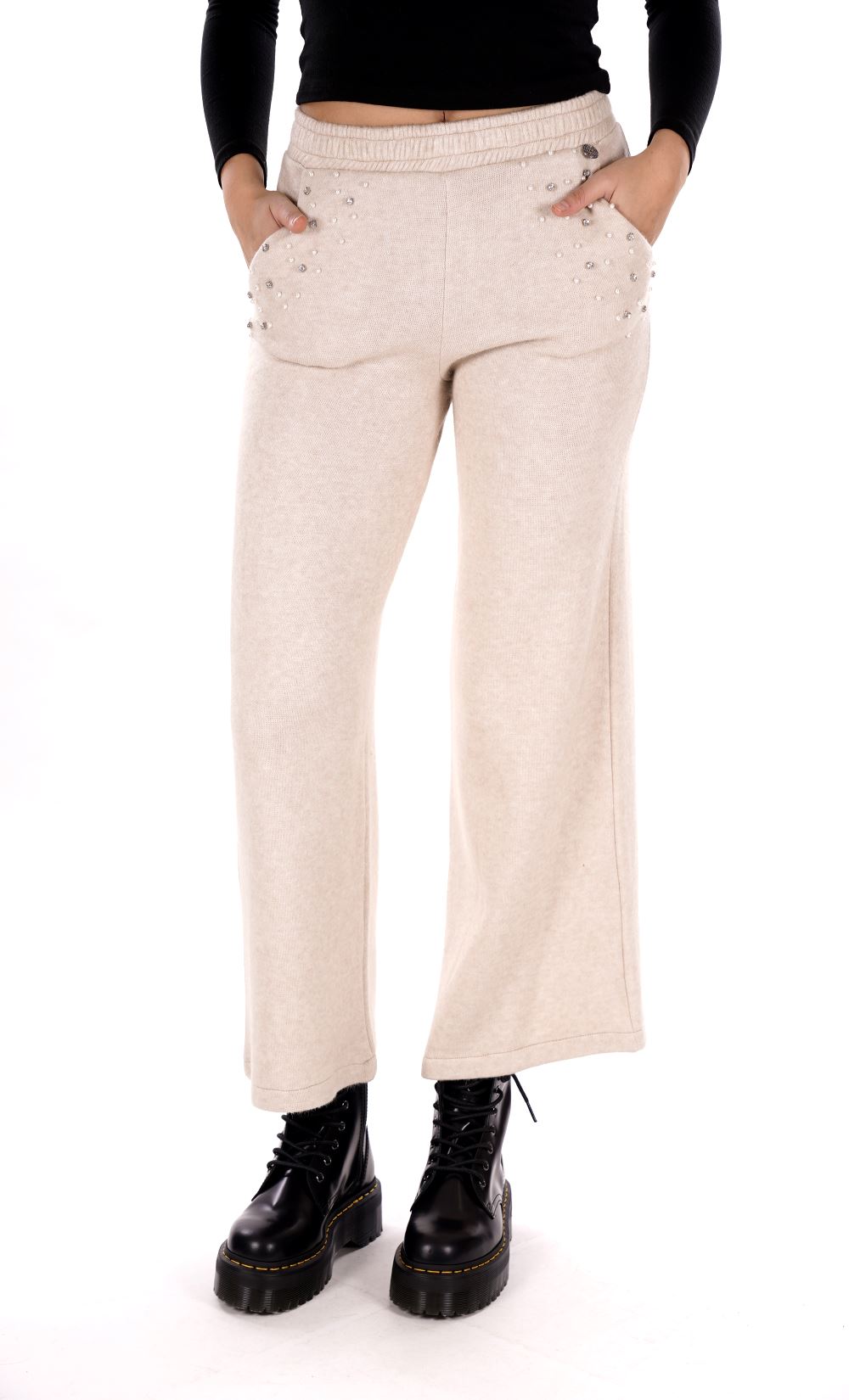 Pantalone TAKE TWO da Donna - beige DTA8973BEIGE