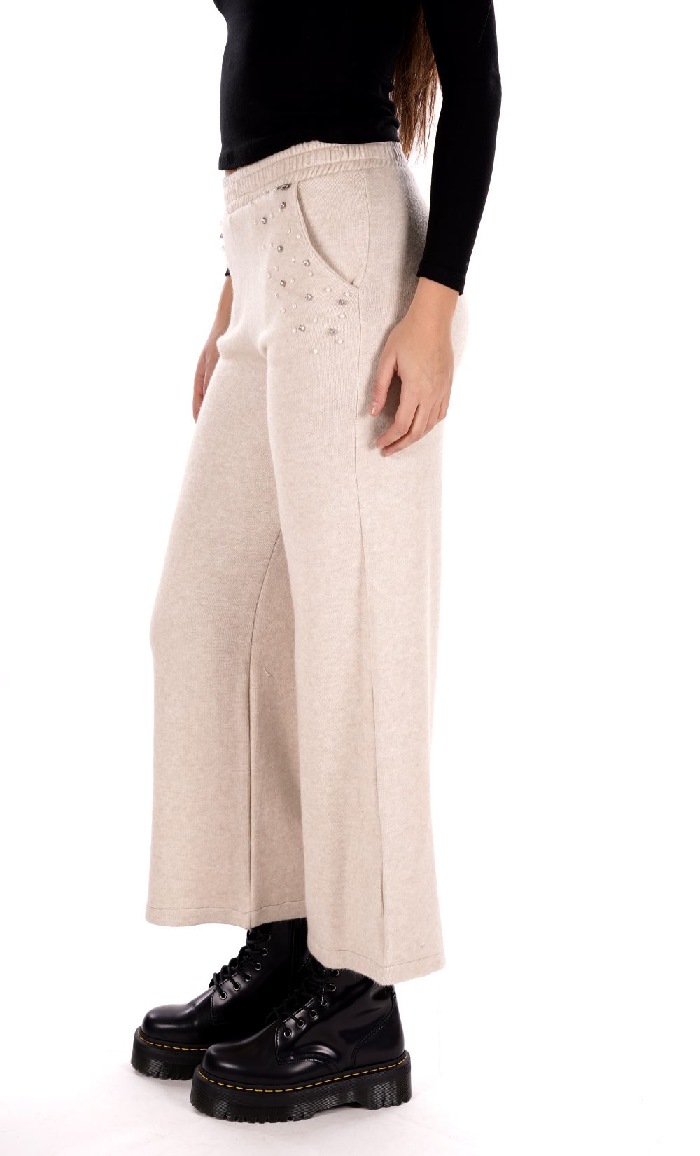 Pantalone TAKE TWO da Donna - beige DTA8973BEIGE