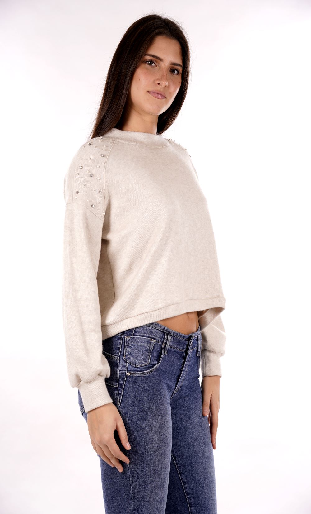 Maglia TAKE TWO da Donna - beige DTA8974BEIGE
