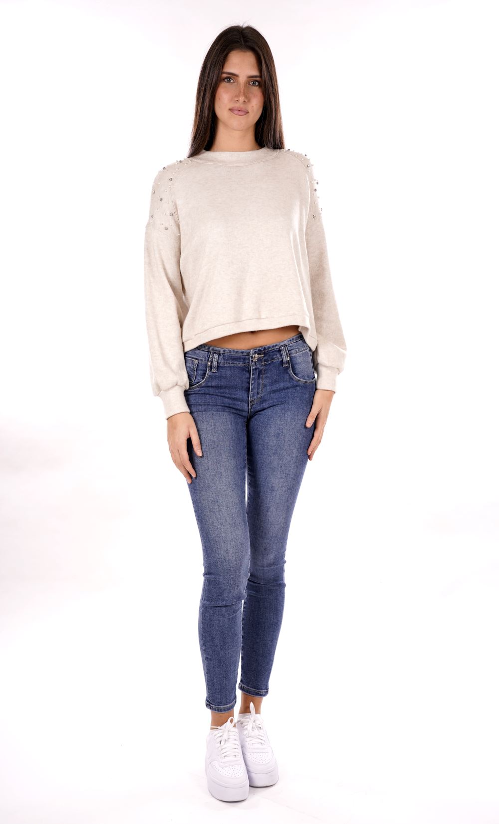 Maglia TAKE TWO da Donna - beige DTA8974BEIGE