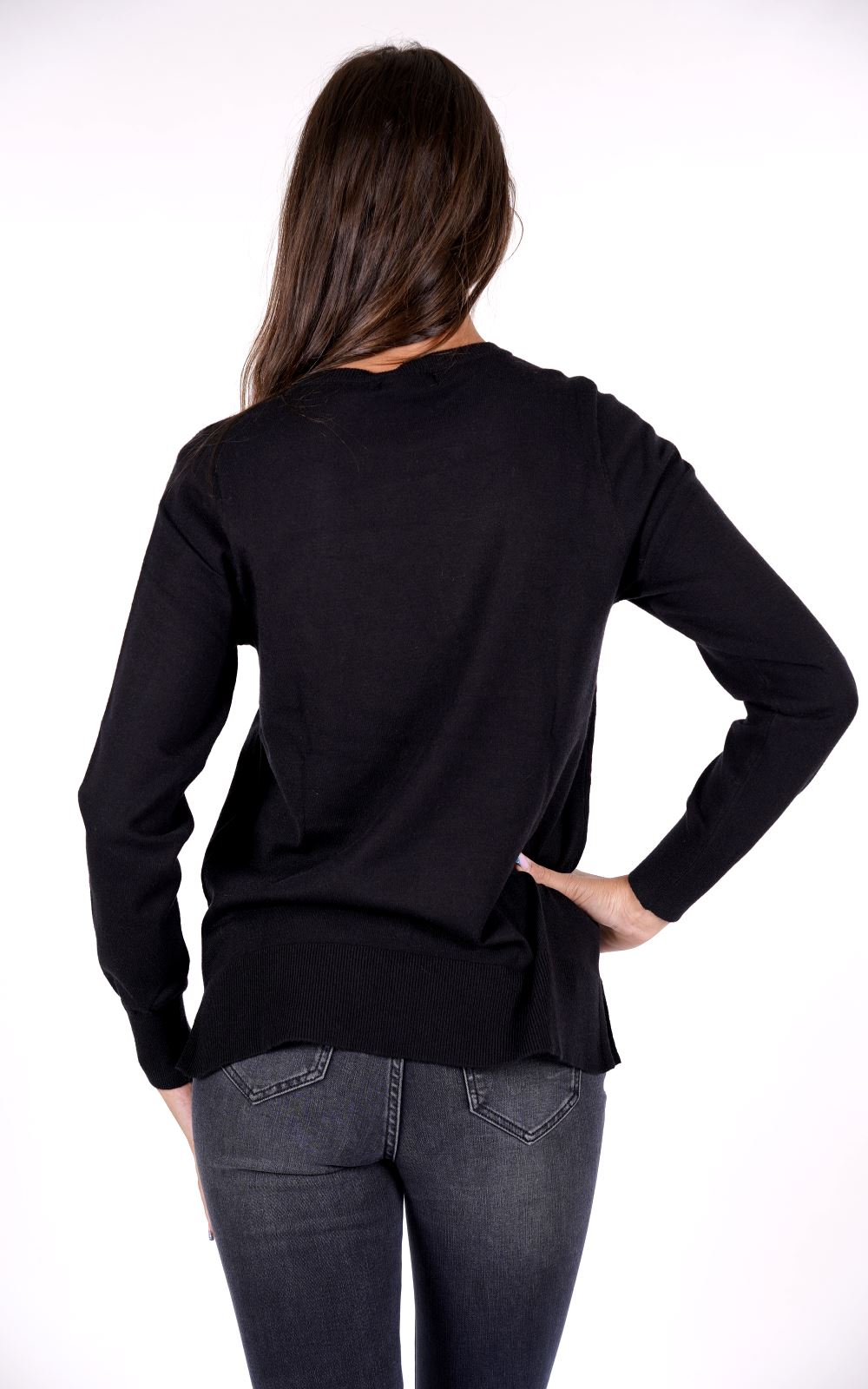 Maglione YES-ZEE da Donna - nero M068ID00801