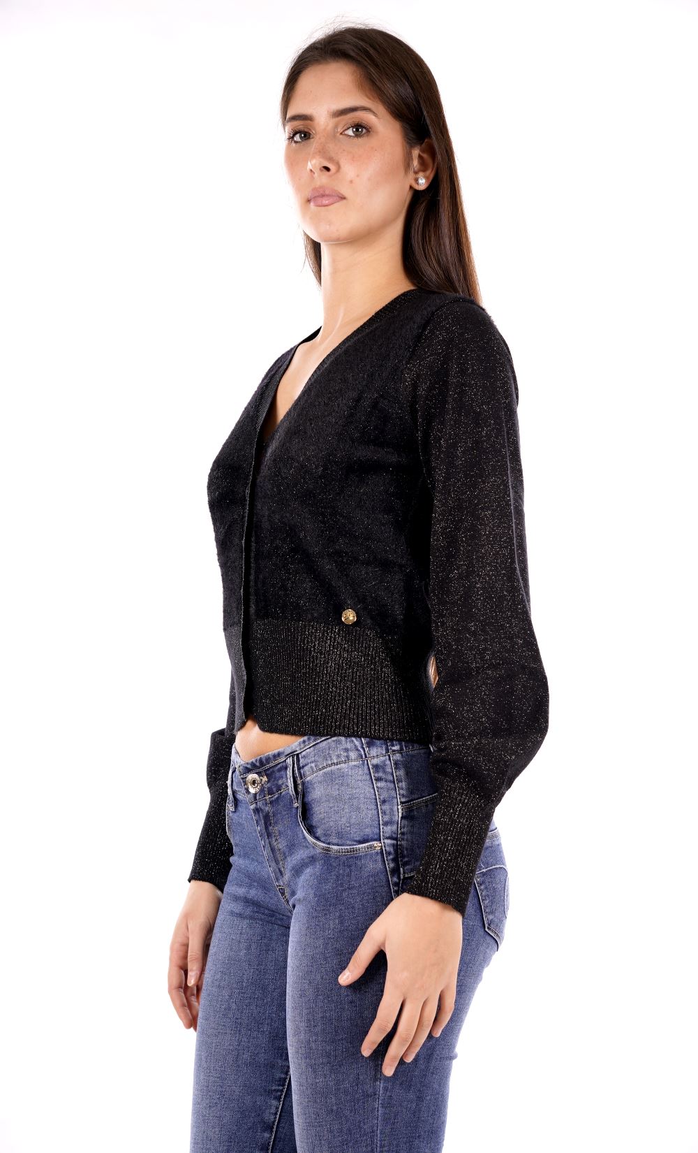 Maglione YES-ZEE da Donna - nero M092IS00801