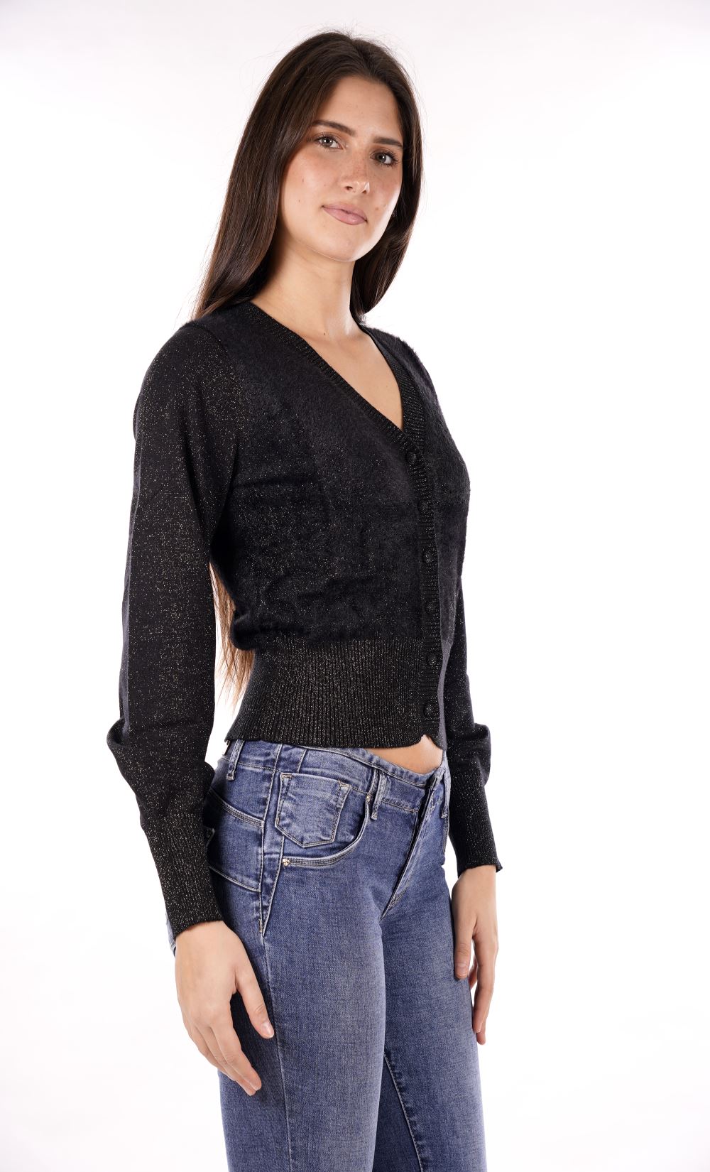 Maglione YES-ZEE da Donna - nero M092IS00801