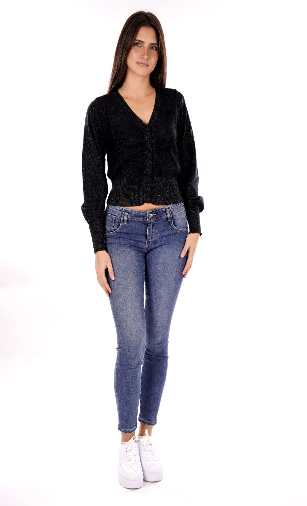 Maglione YES-ZEE da Donna - nero M092IS00801