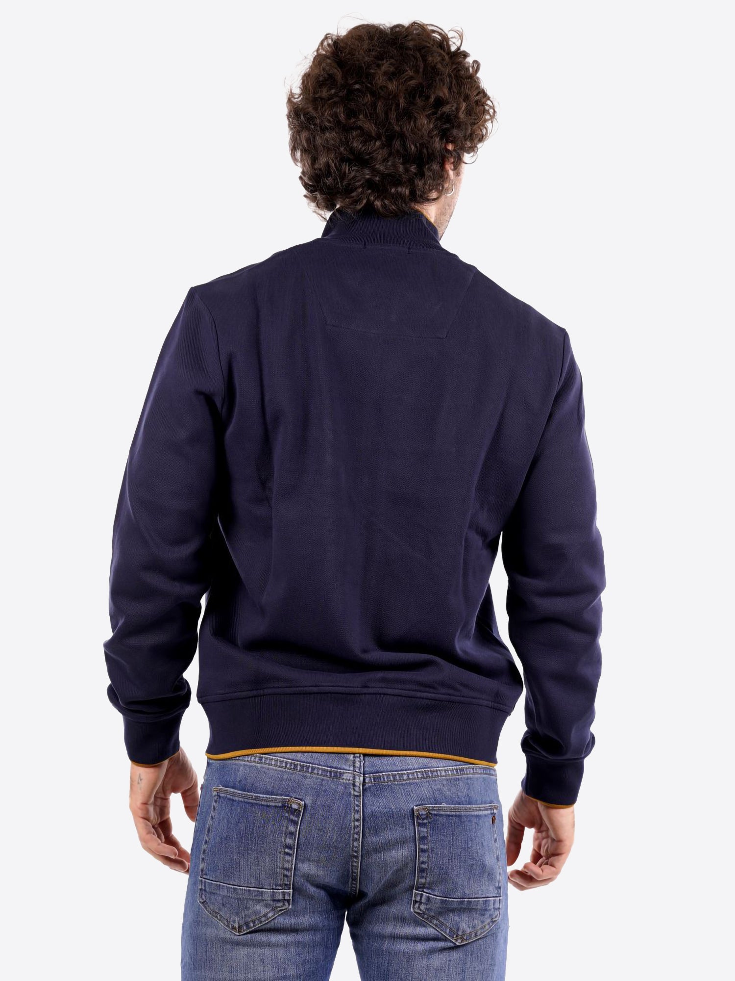 Felpa Full Zip AERONAUTICA MILITARE da Uomo - blu FE206694687 BLUVERDE