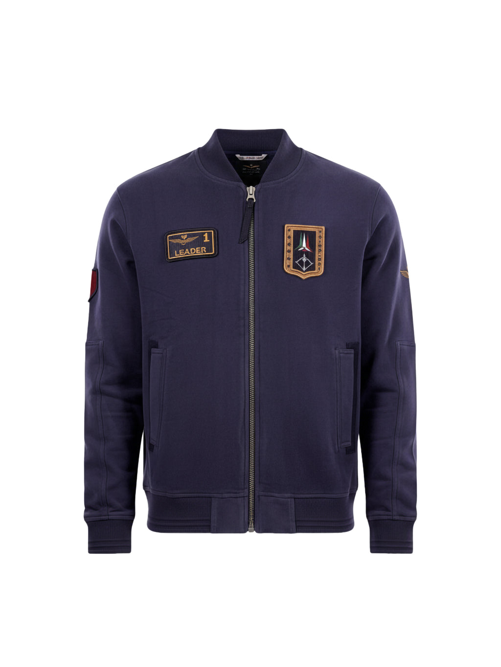 Felpa Full Zip AERONAUTICA MILITARE da Uomo - blu FE207108184 BLU