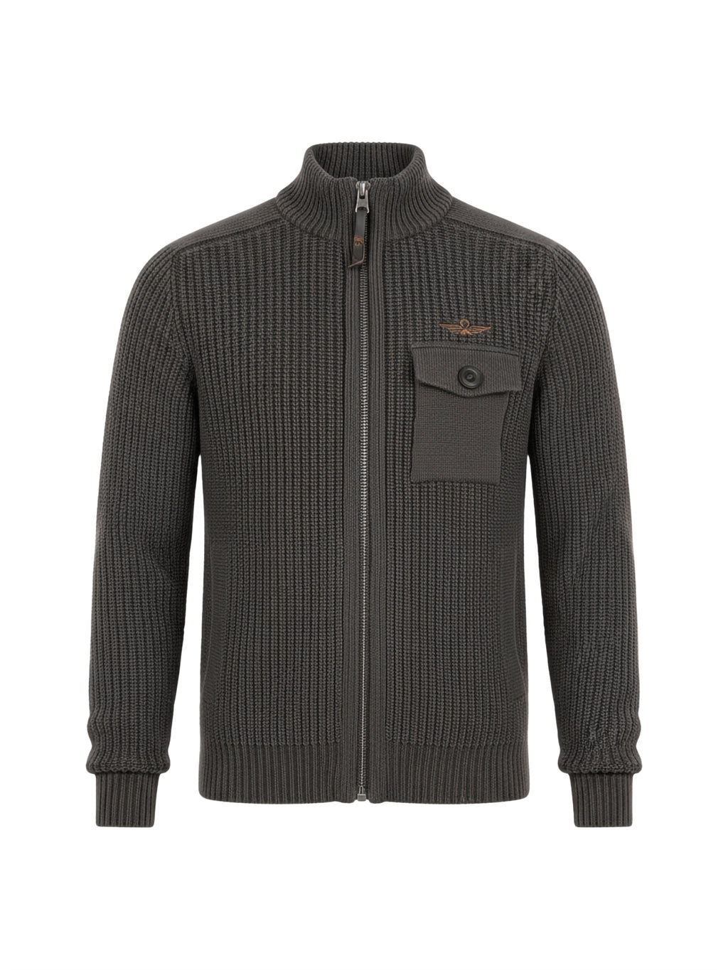 Maglione AERONAUTICA MILITARE da Uomo - marrone MA156534400 FANGO