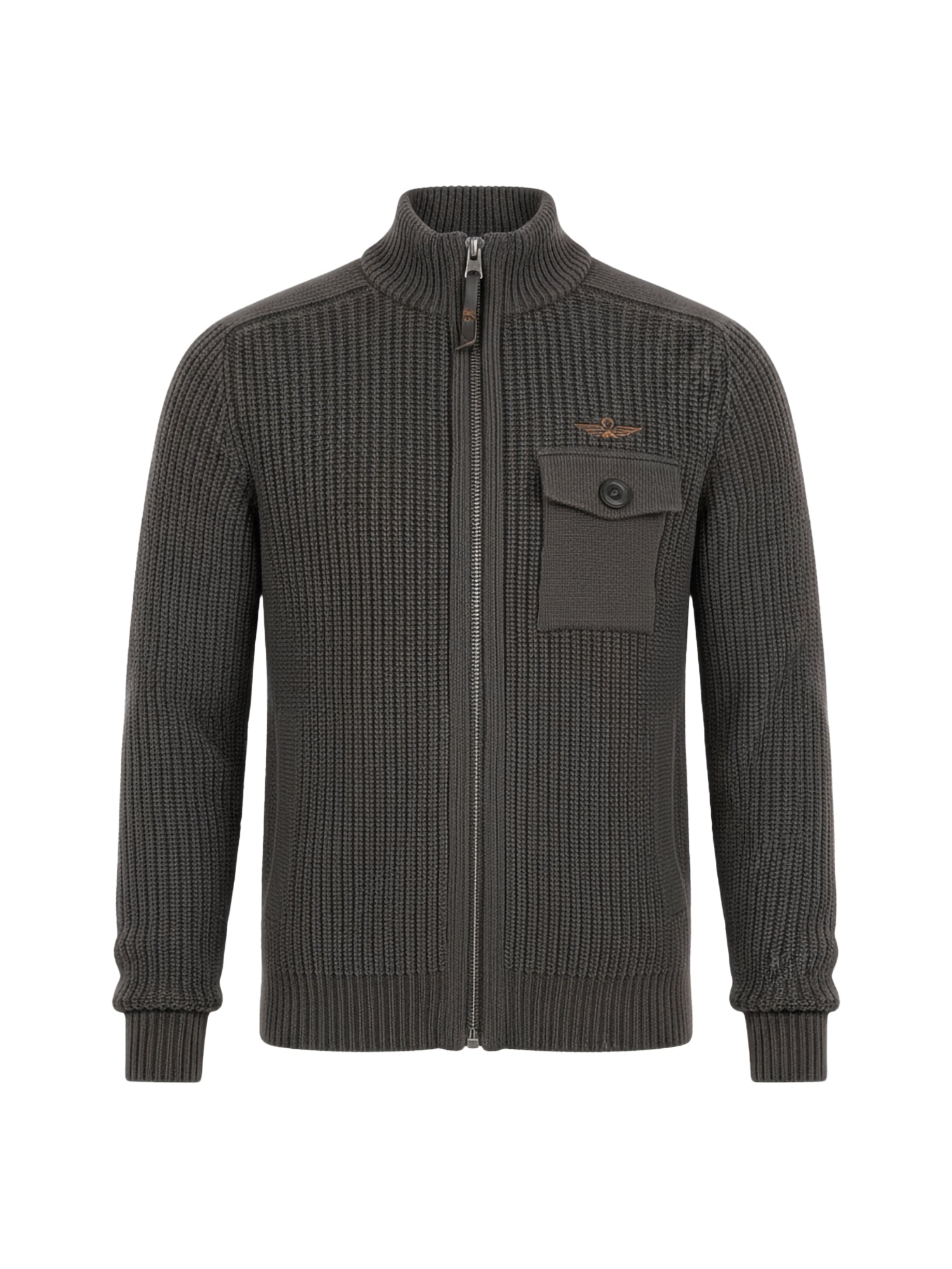 Maglione AERONAUTICA MILITARE da Uomo - marrone MA156534400 FANGO