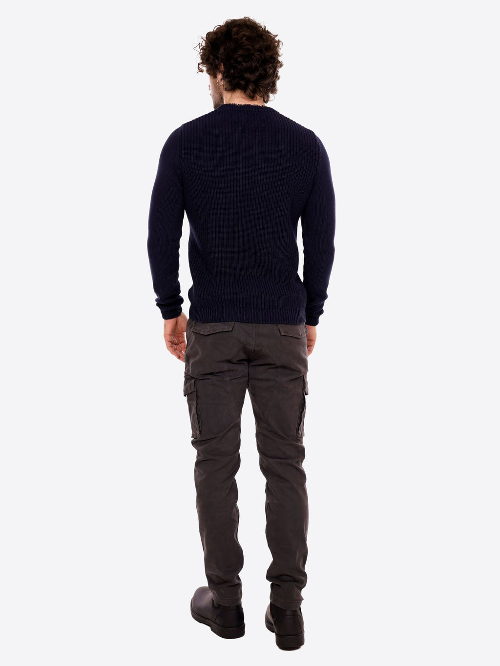 Maglione girocollo AERONAUTICA MILITARE da Uomo - blu MA157140908380 BLU