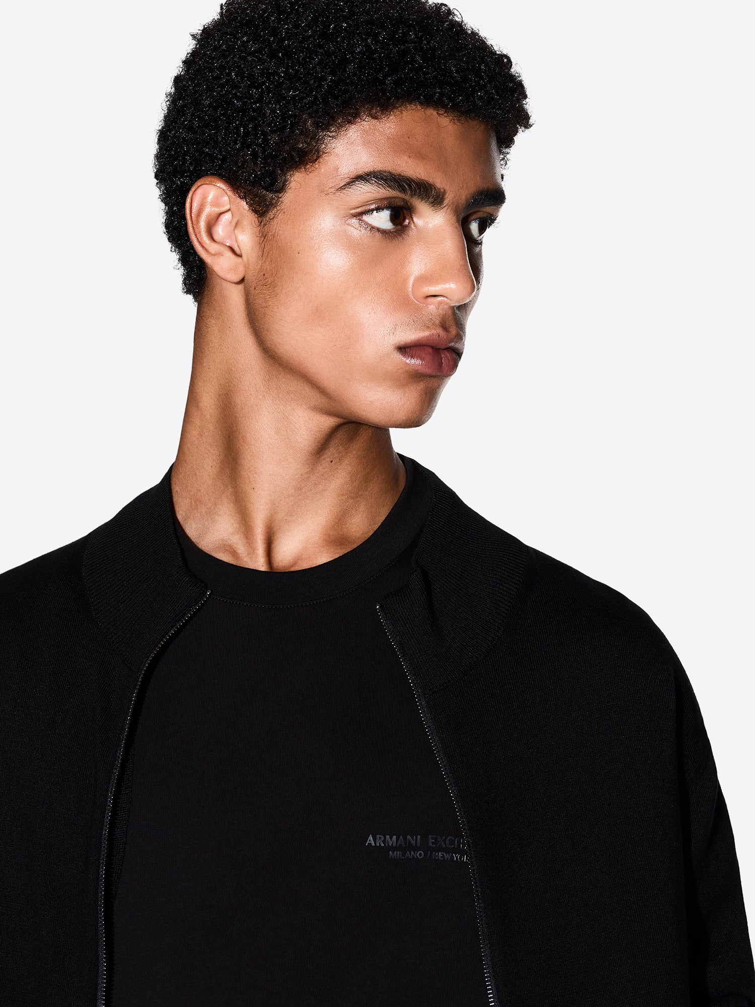 Cardigan AX ARMANI EXCHANGE da Uomo - nero XM001279AF10454UC001