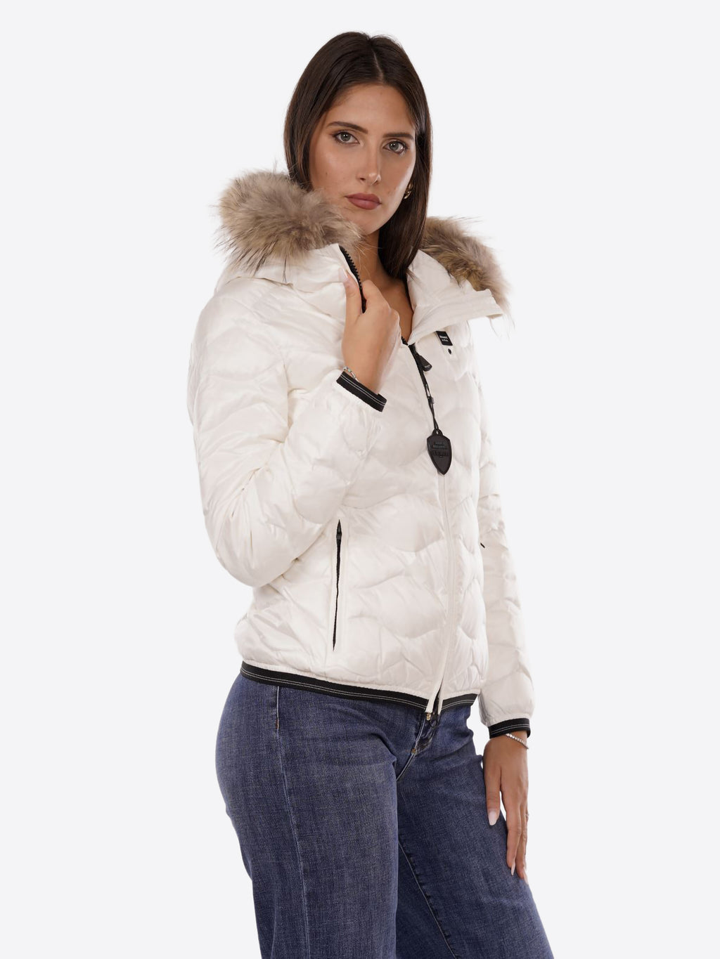 Piumino BLAUER da Donna - bianco BLDC3096100 BIANCO