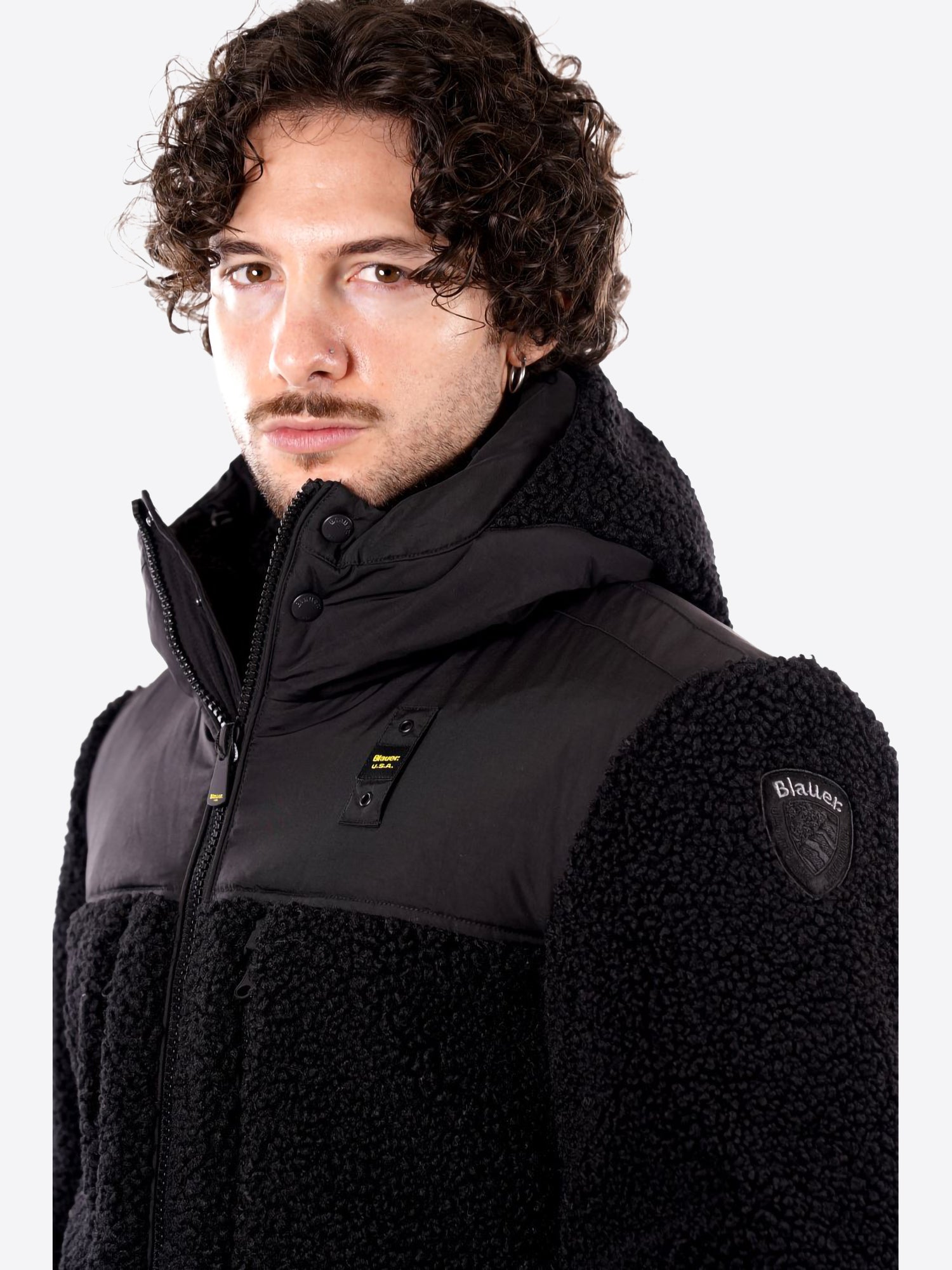 Giaccone BLAUER da Uomo - nero BLUC01225999 NERO