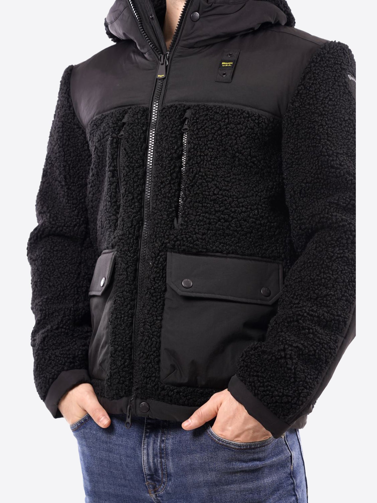 Giaccone BLAUER da Uomo - nero BLUC01225999 NERO