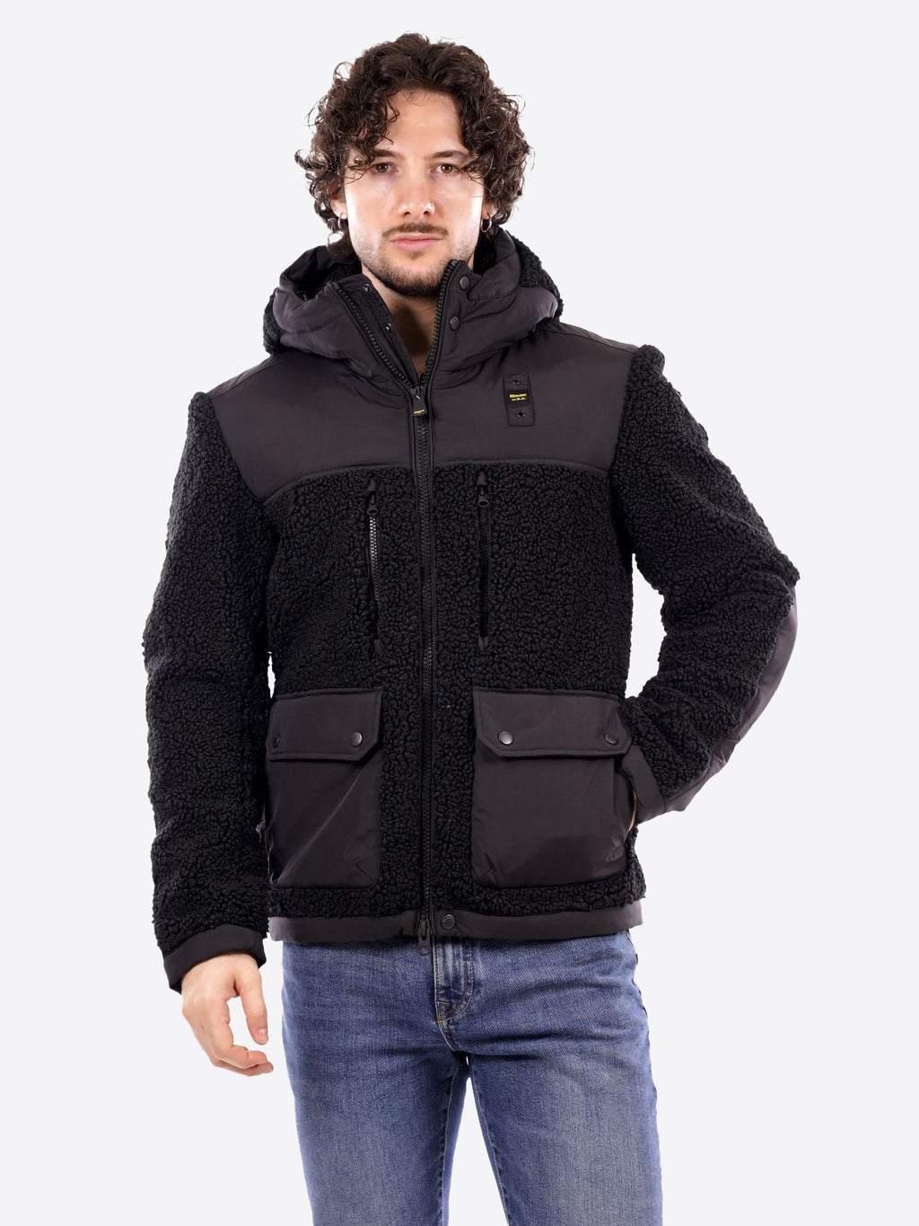 Giaccone BLAUER da Uomo - nero BLUC01225999 NERO