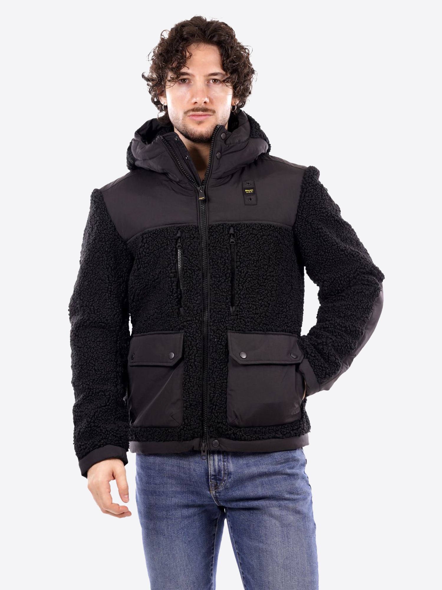 Giaccone BLAUER da Uomo - nero BLUC01225999 NERO
