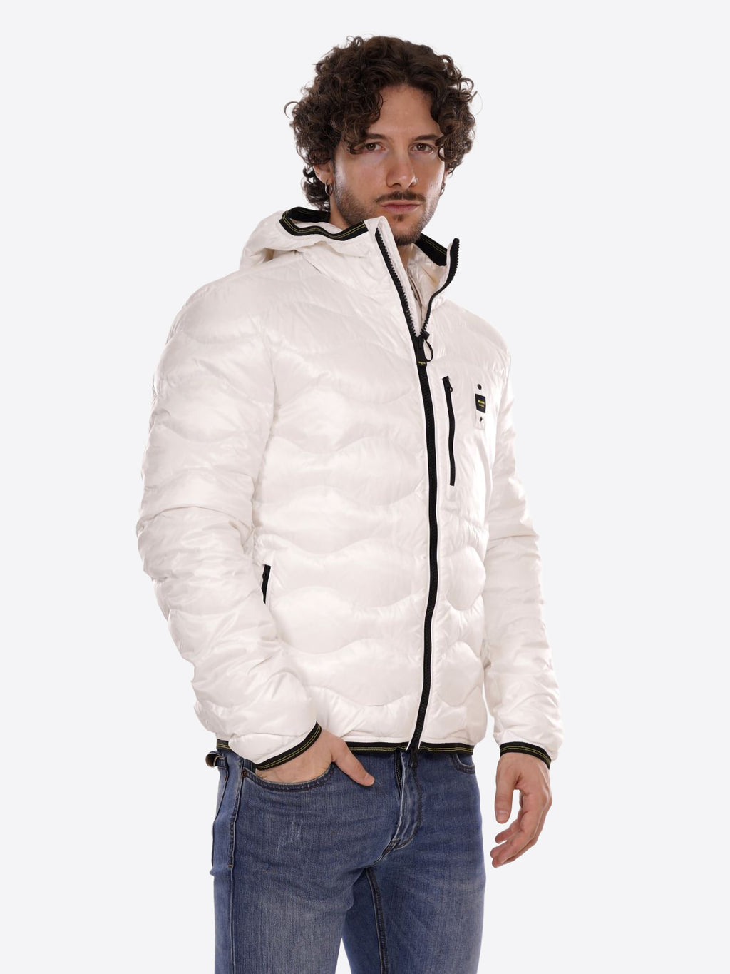 Piumino BLAUER da Uomo - bianco BLUC03074100 BIANCO