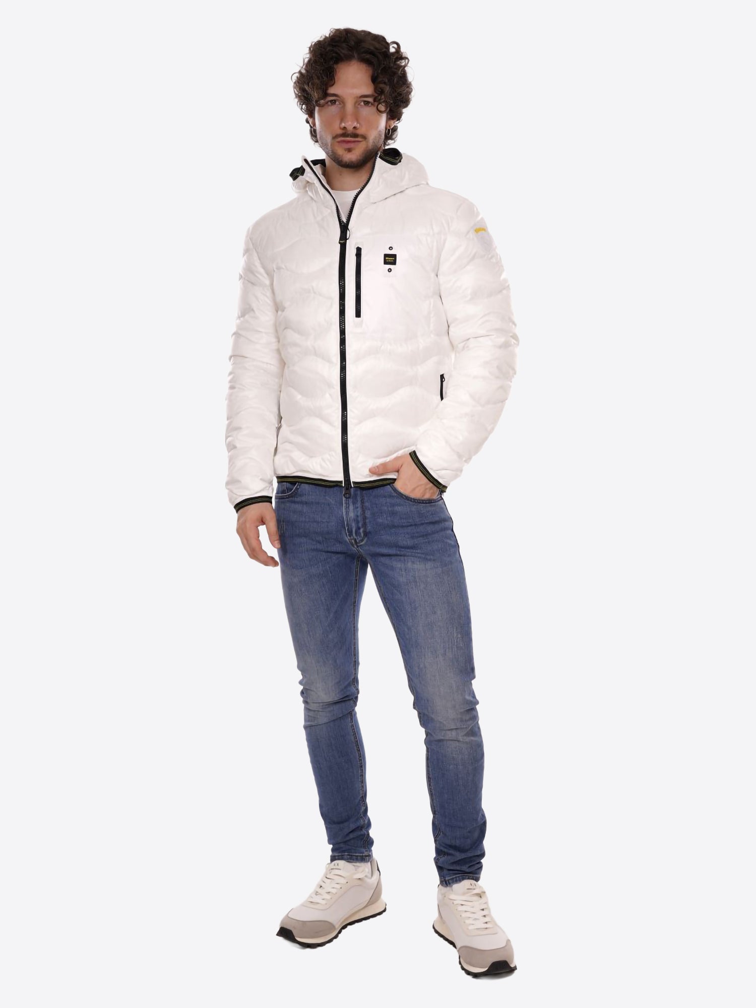 Piumino BLAUER da Uomo - bianco BLUC03074100 BIANCO