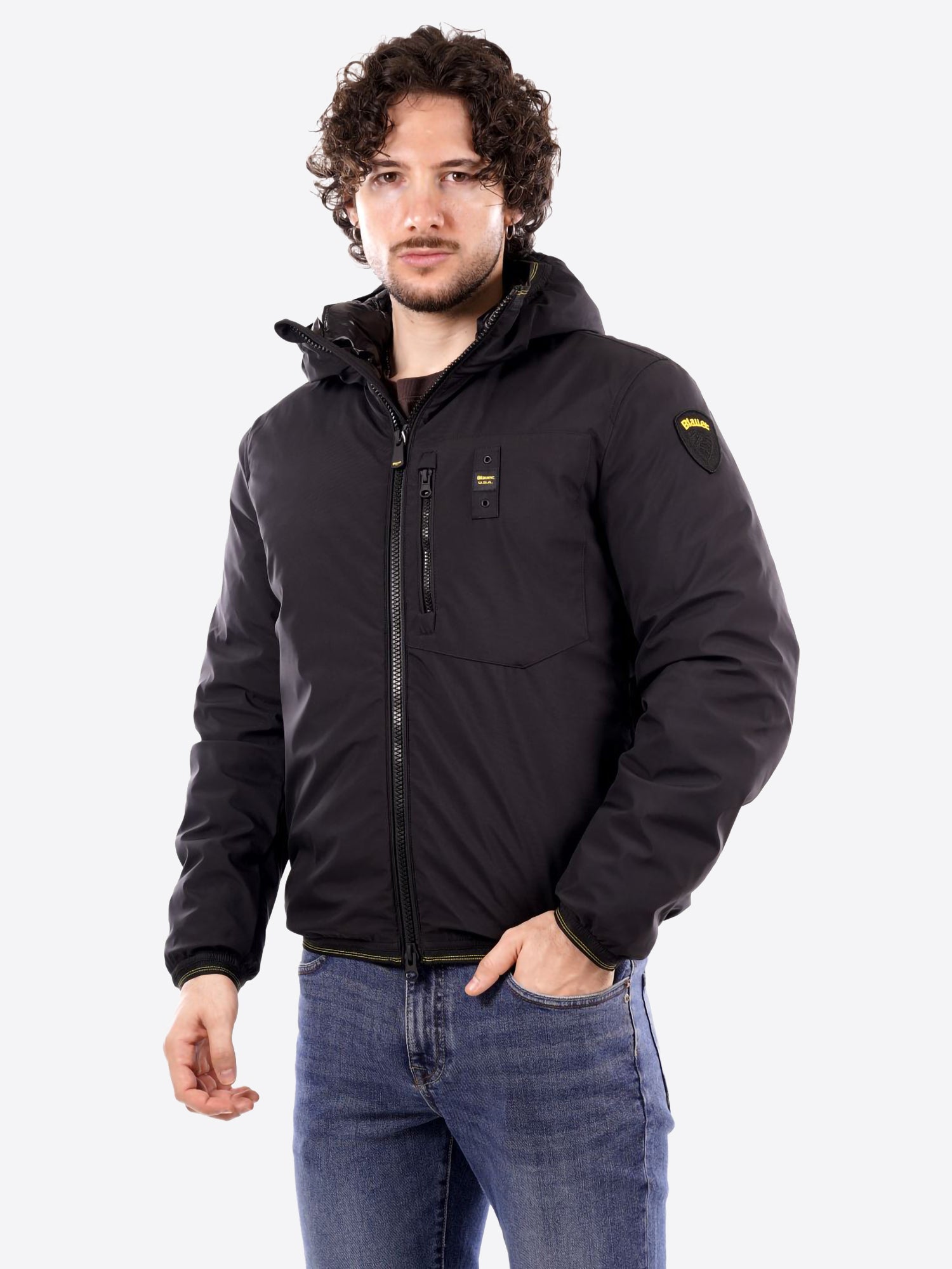 Giaccone BLAUER da Uomo - nero BLUC08030999 NERO