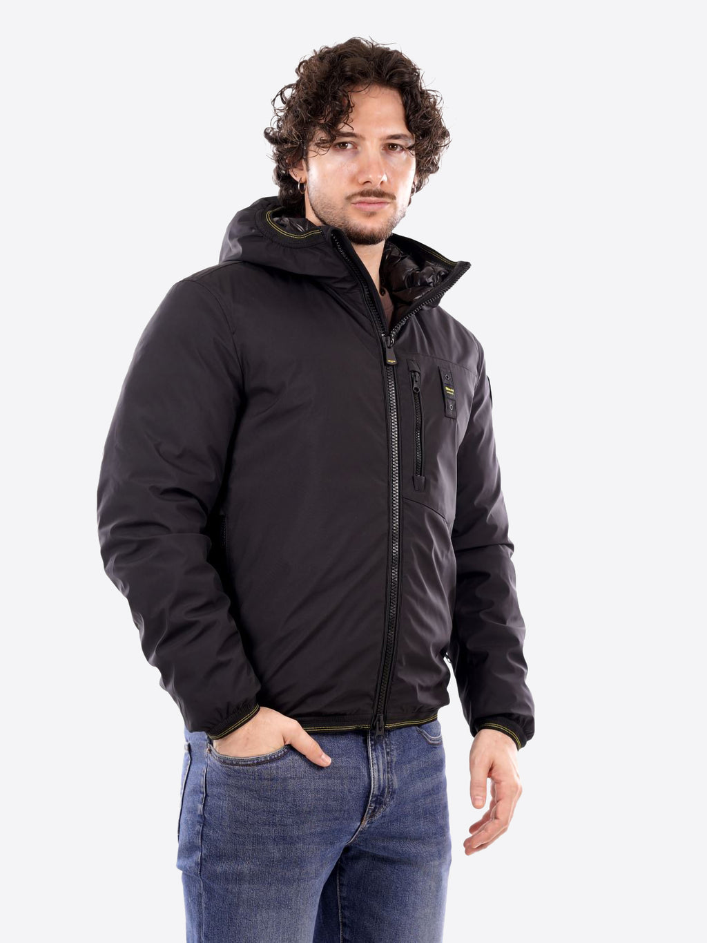 Giaccone BLAUER da Uomo - nero BLUC08030999 NERO
