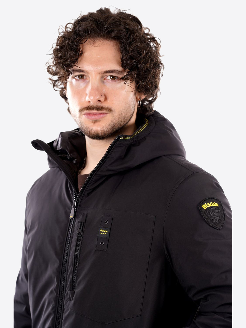 Giaccone BLAUER da Uomo - nero BLUC08030999 NERO