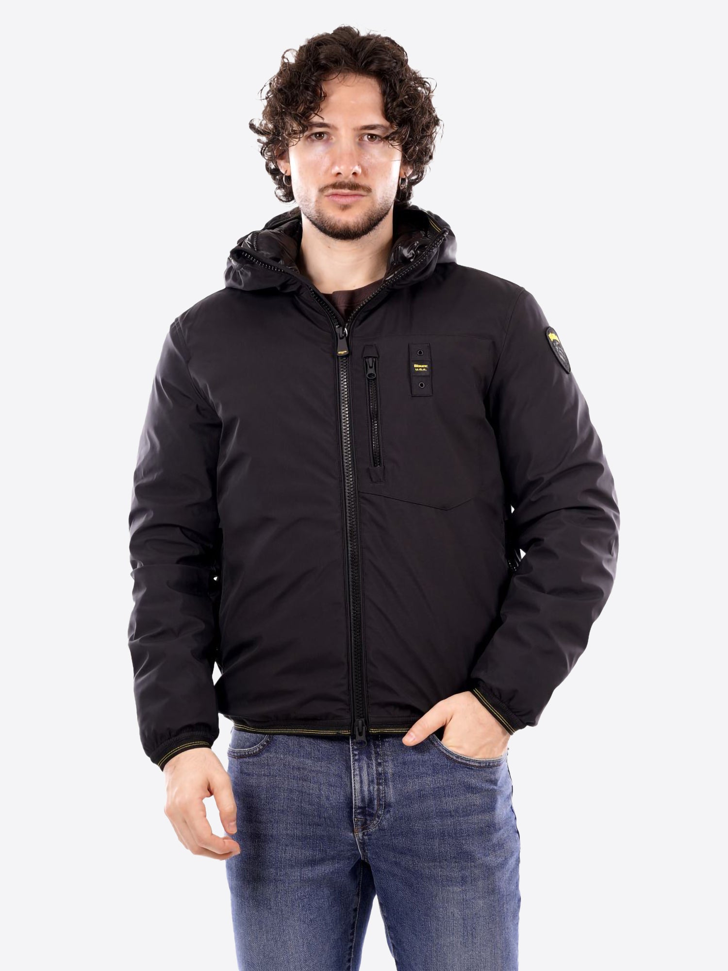 Giaccone BLAUER da Uomo - nero BLUC08030999 NERO