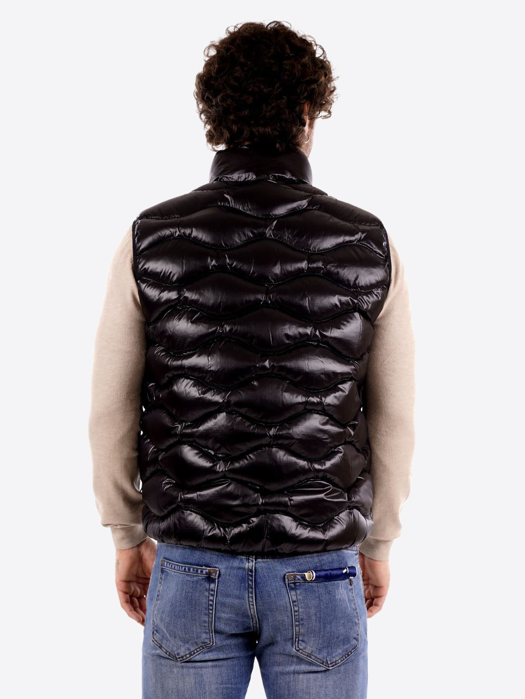Piumino Smanicato BLAUER da Uomo - nero BLUX02081999