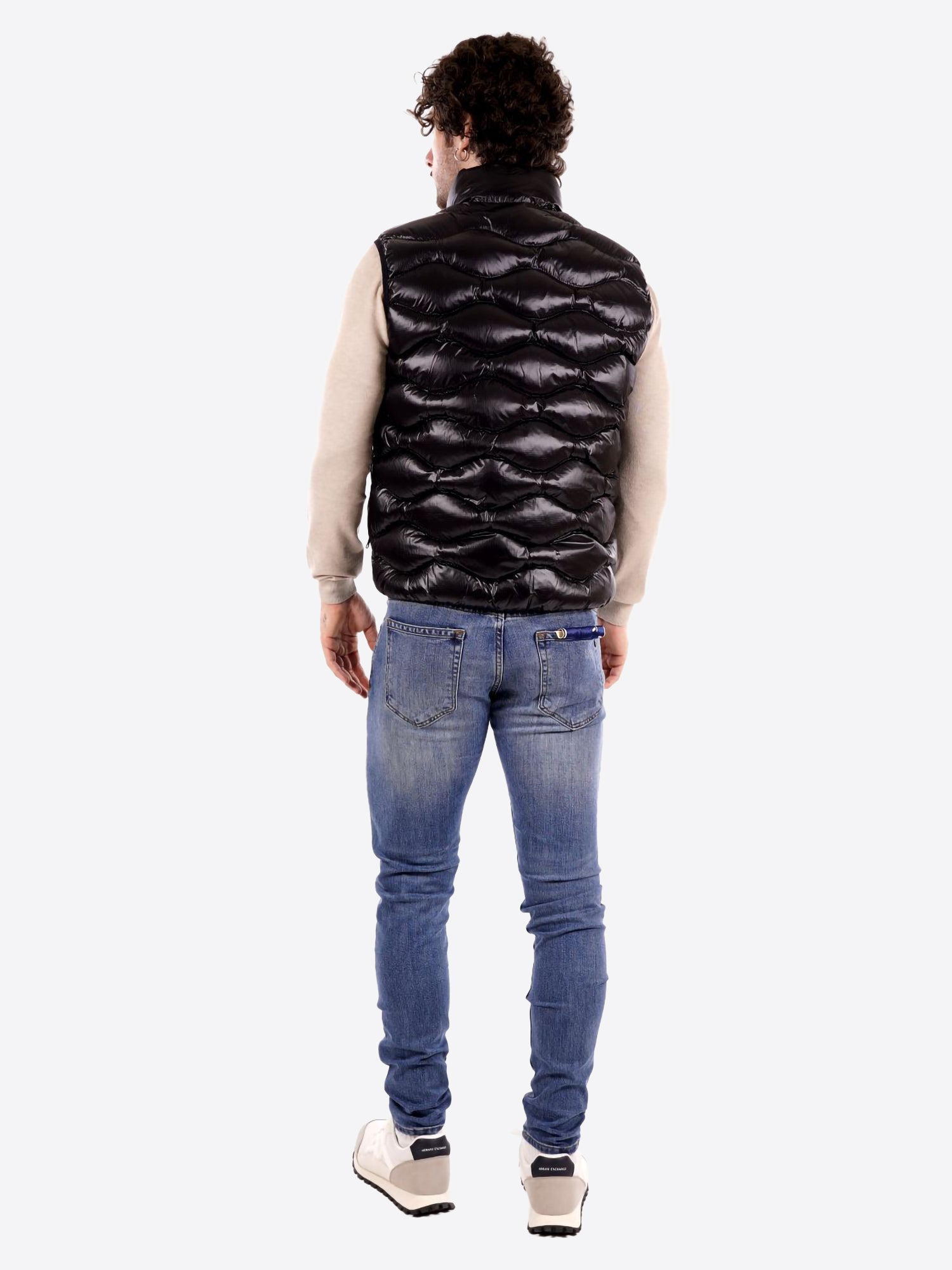 Piumino Smanicato BLAUER da Uomo - nero BLUX02081999