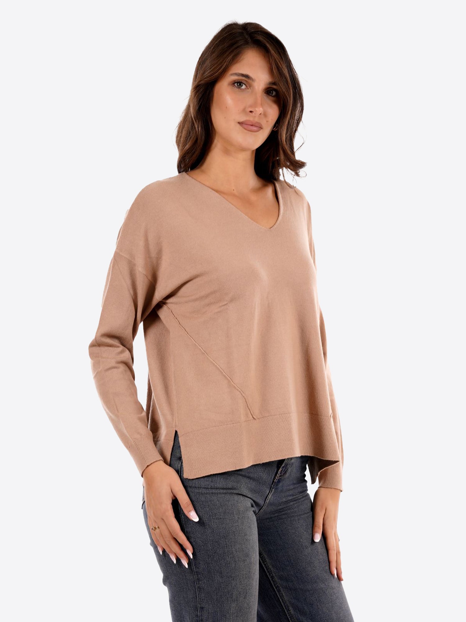 Maglia BLUSH da Donna - beige BS9700011CAMMELLO