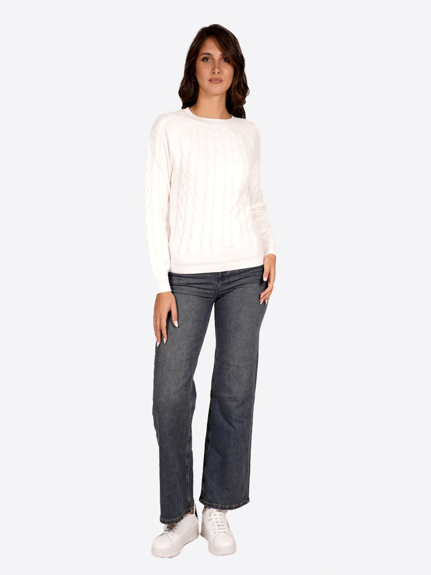 Maglia BLUSH da Donna - bianco BS9700021WHT