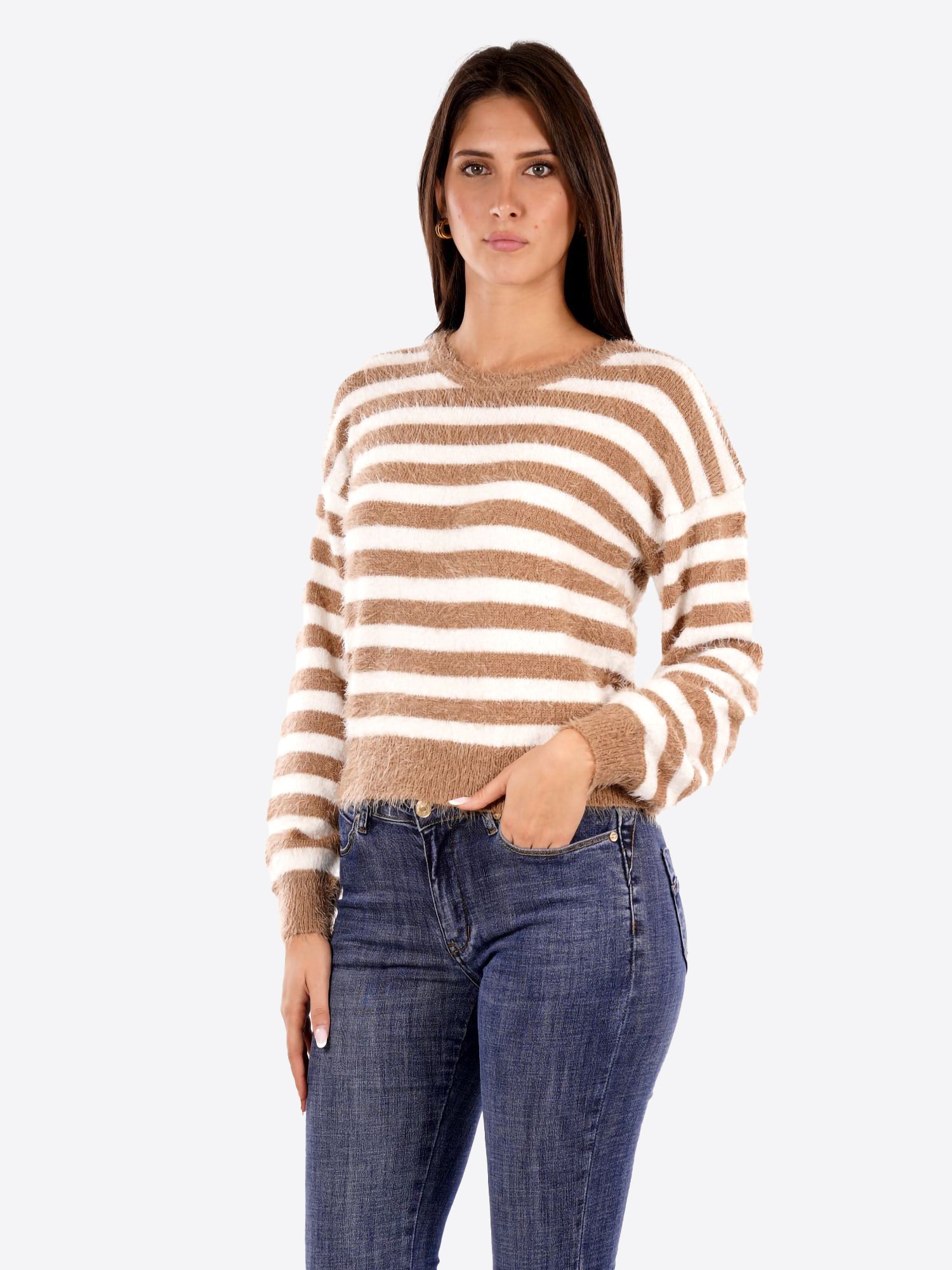Maglia BLUSH da Donna - beige BS9700062CAMMELLO