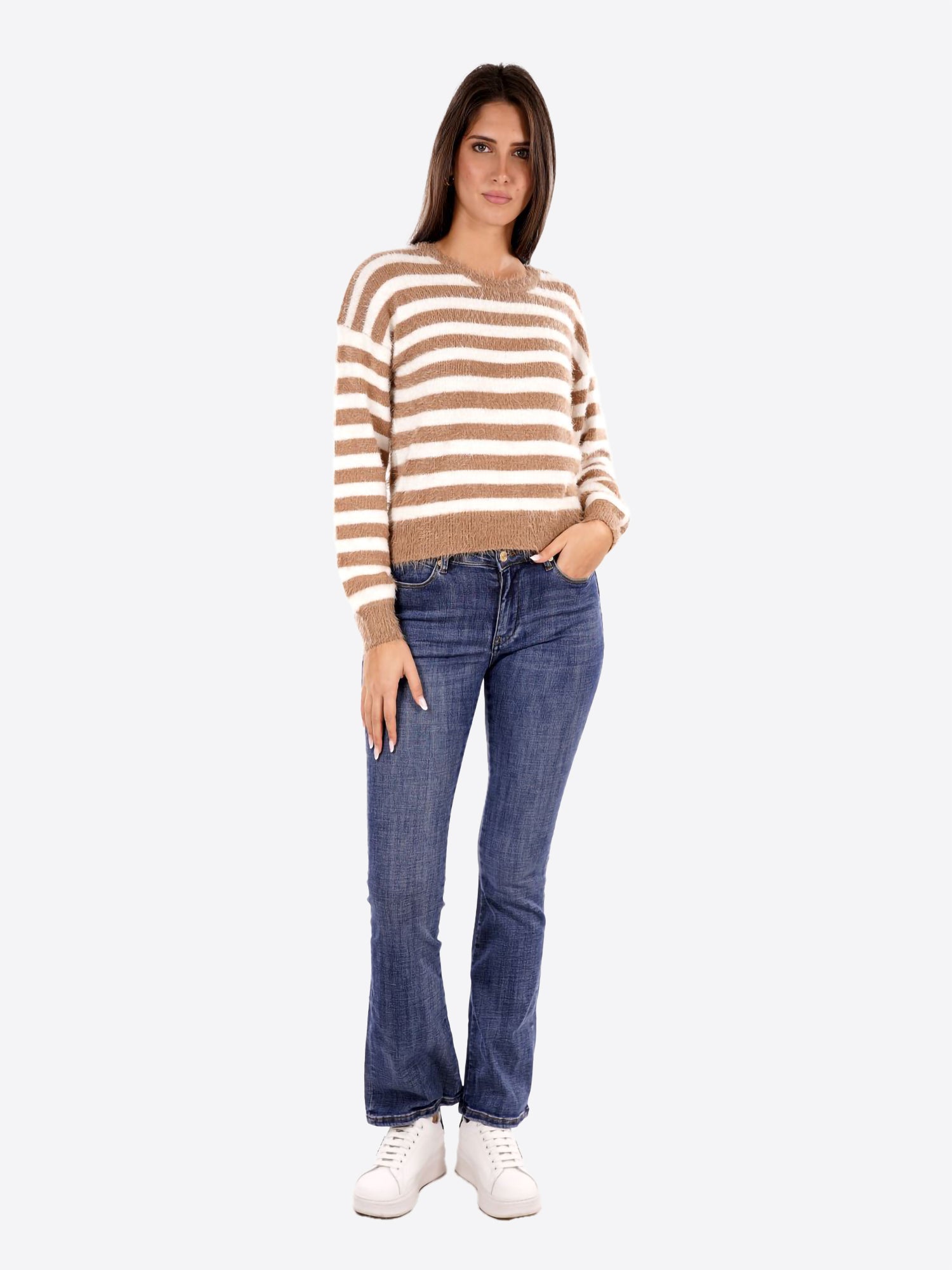 Maglia BLUSH da Donna - beige BS9700062CAMMELLO