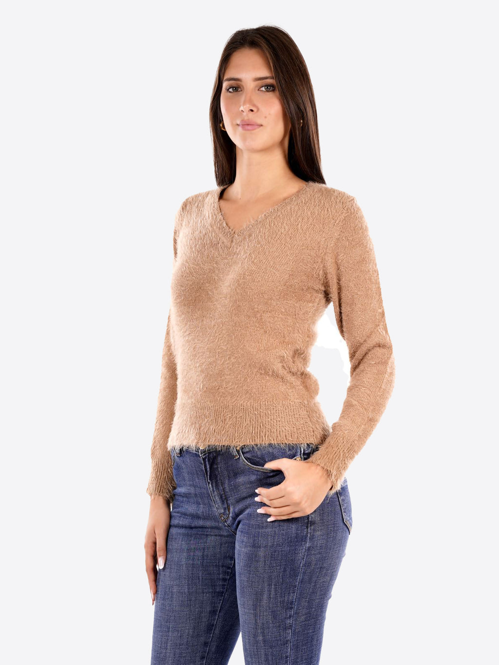 Maglia BLUSH da Donna - beige BS9700064CAMMELLO