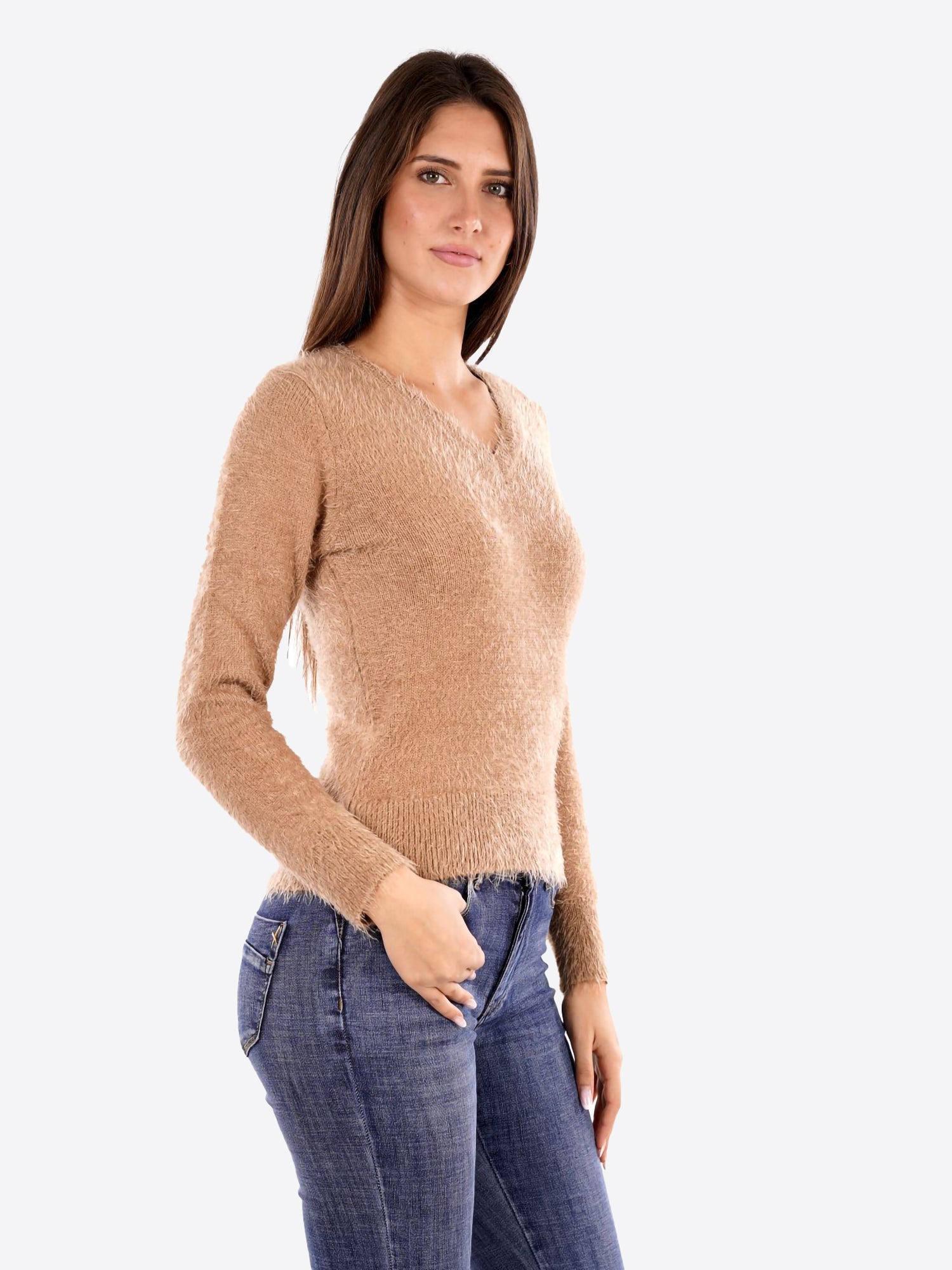Maglia BLUSH da Donna - beige BS9700064CAMMELLO