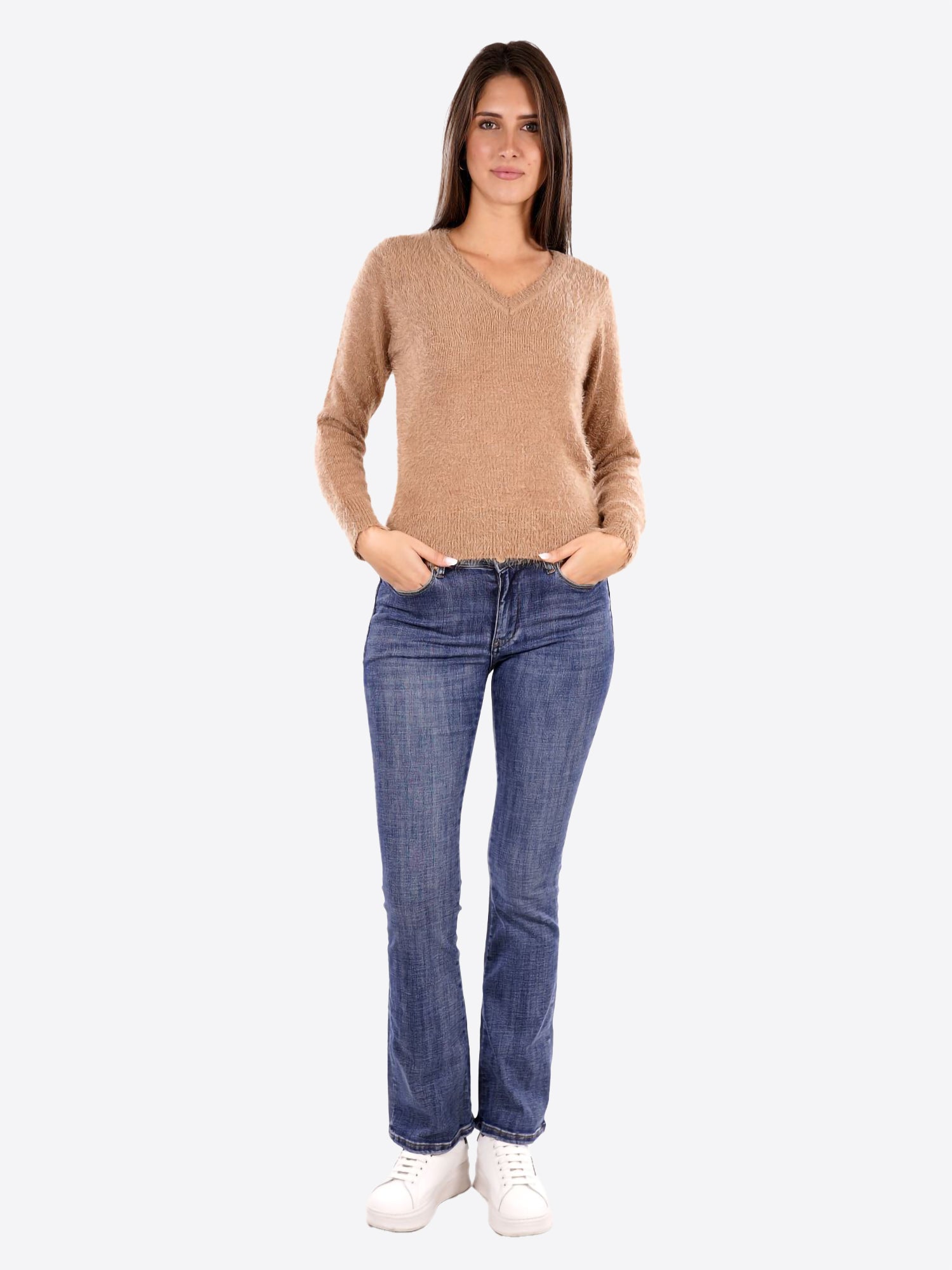 Maglia BLUSH da Donna - beige BS9700064CAMMELLO
