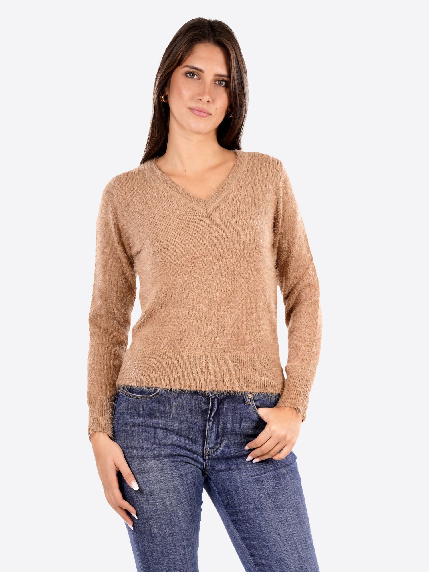 Maglia BLUSH da Donna - beige BS9700064CAMMELLO