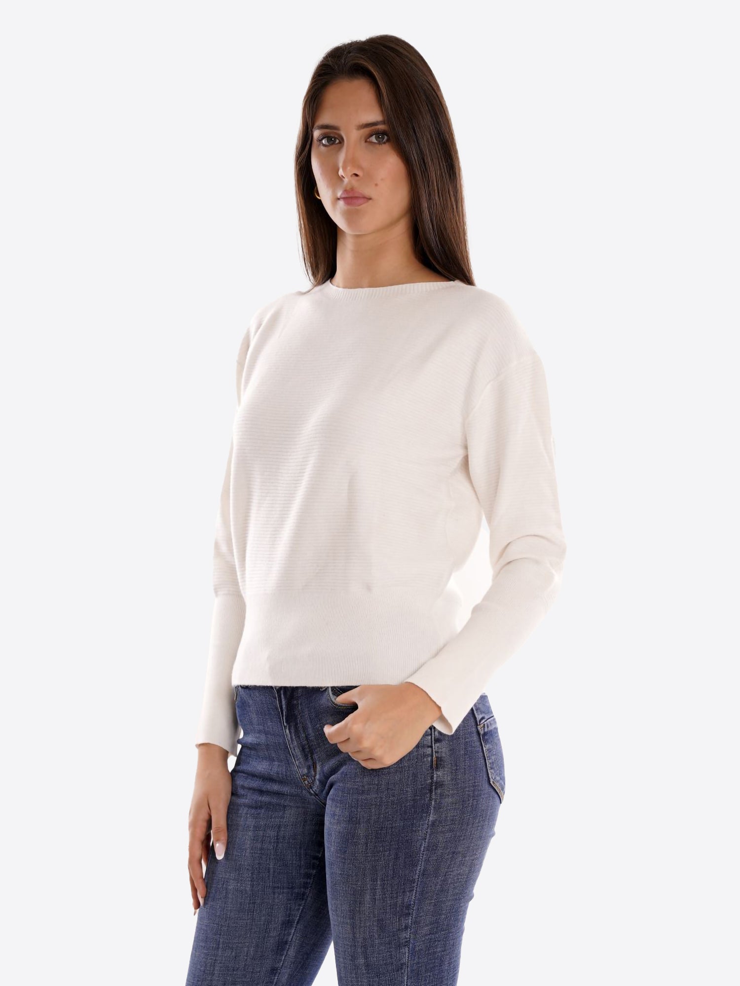 Maglia BLUSH da Donna - bianco BS9700076PANNA