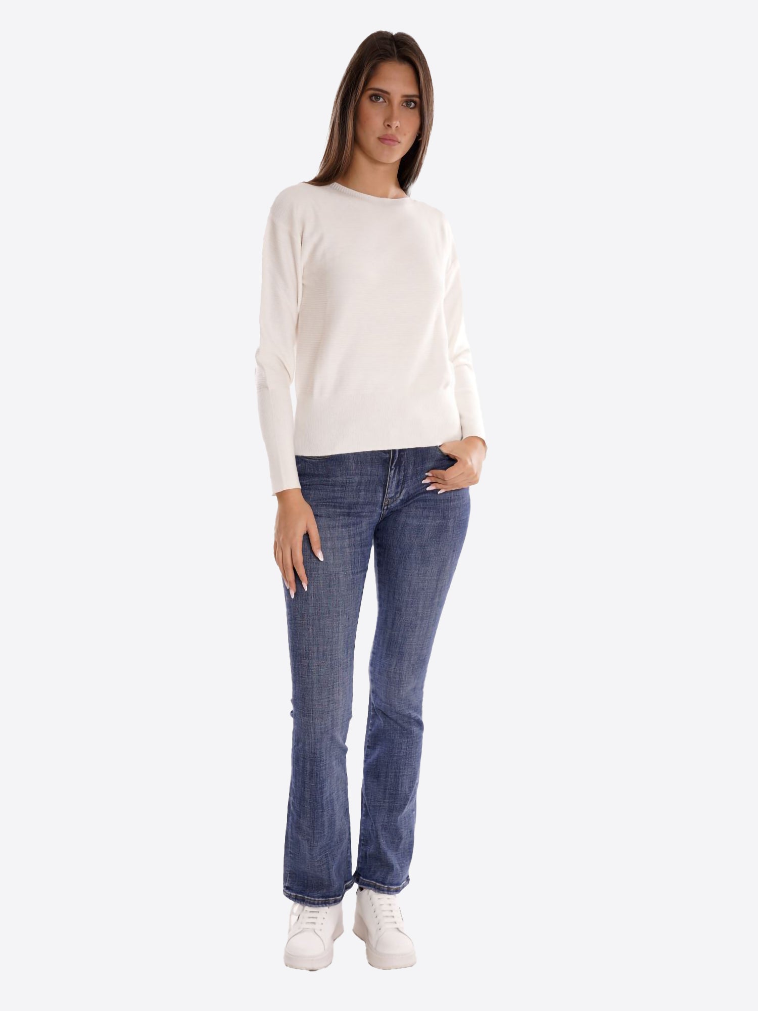 Maglia BLUSH da Donna - bianco BS9700076PANNA