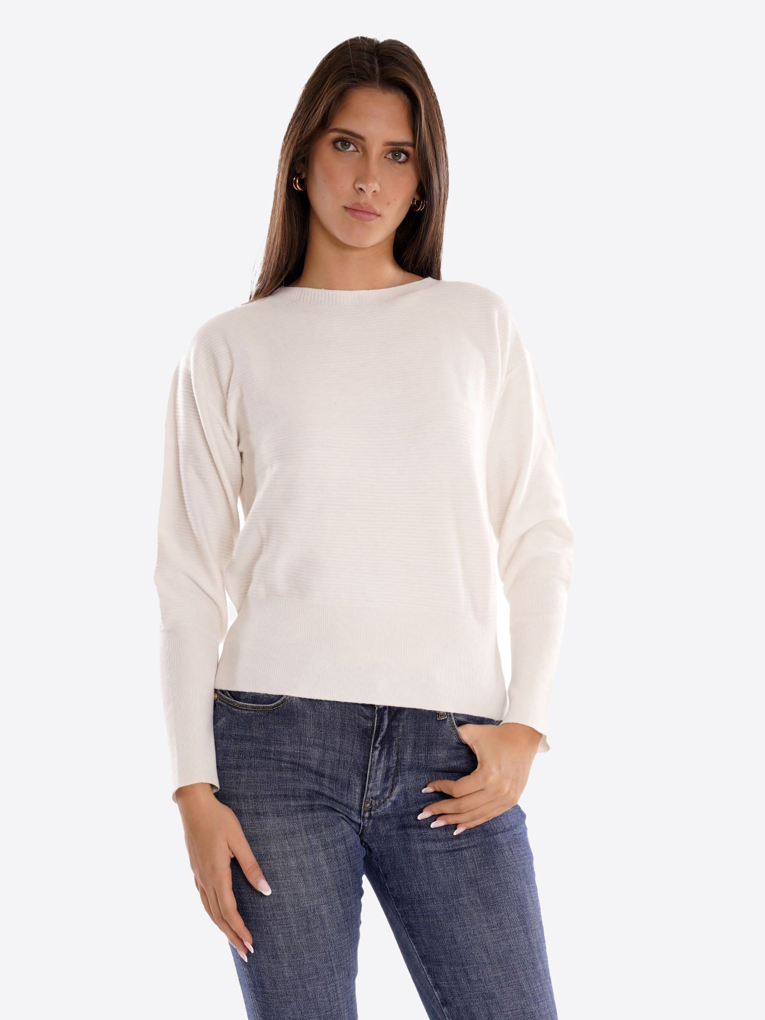 Maglia BLUSH da Donna - bianco BS9700076PANNA