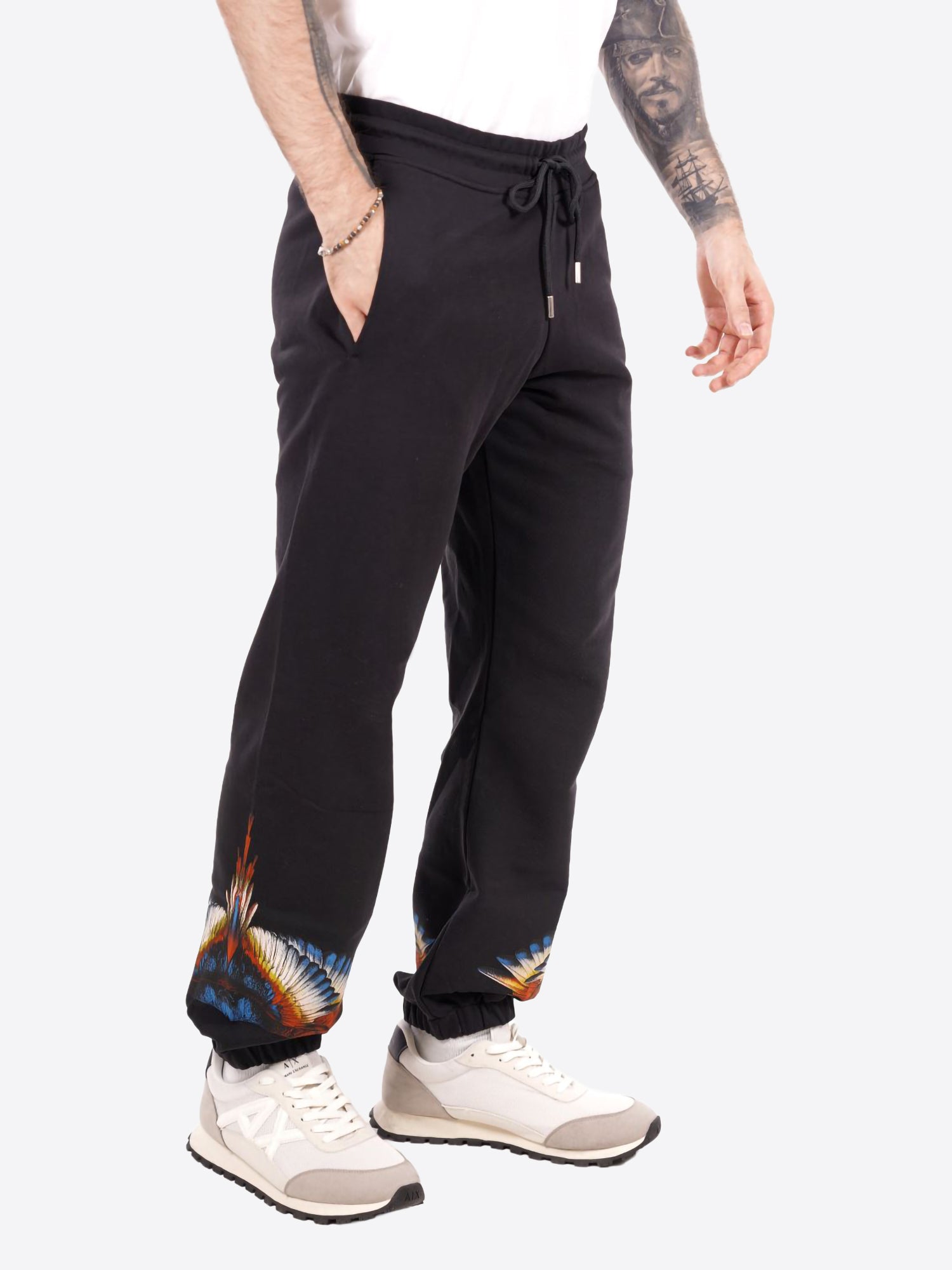 Pantalone Tuta COUNTY OF MILAN da Uomo - nero F5CAMAFP026110