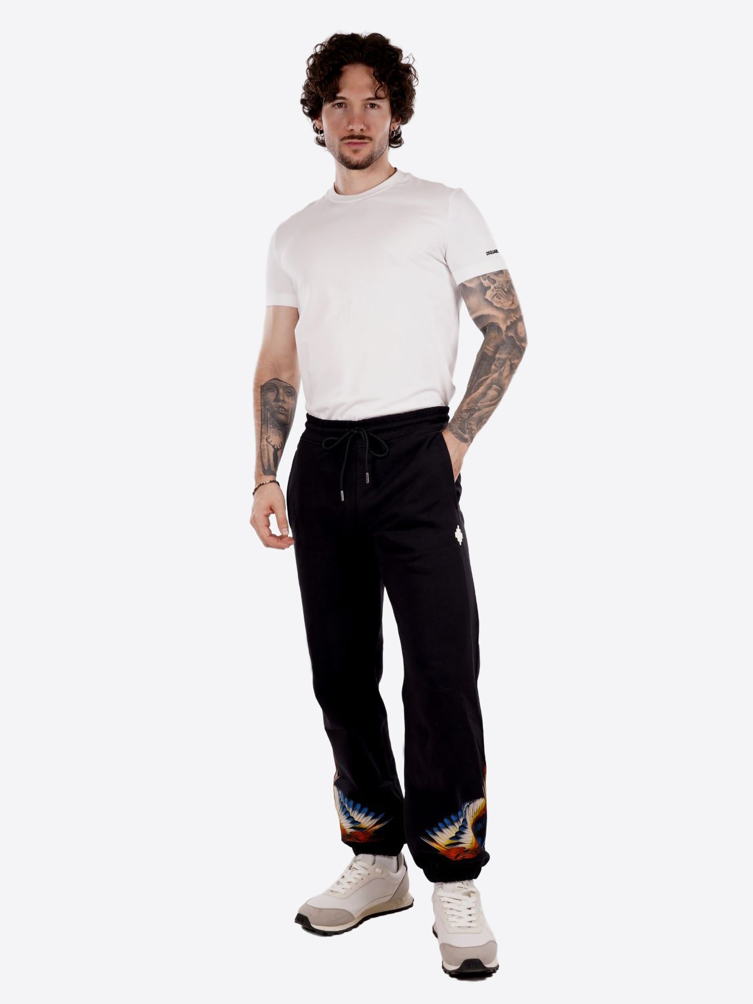 Pantalone Tuta COUNTY OF MILAN da Uomo - nero F5CAMAFP026110