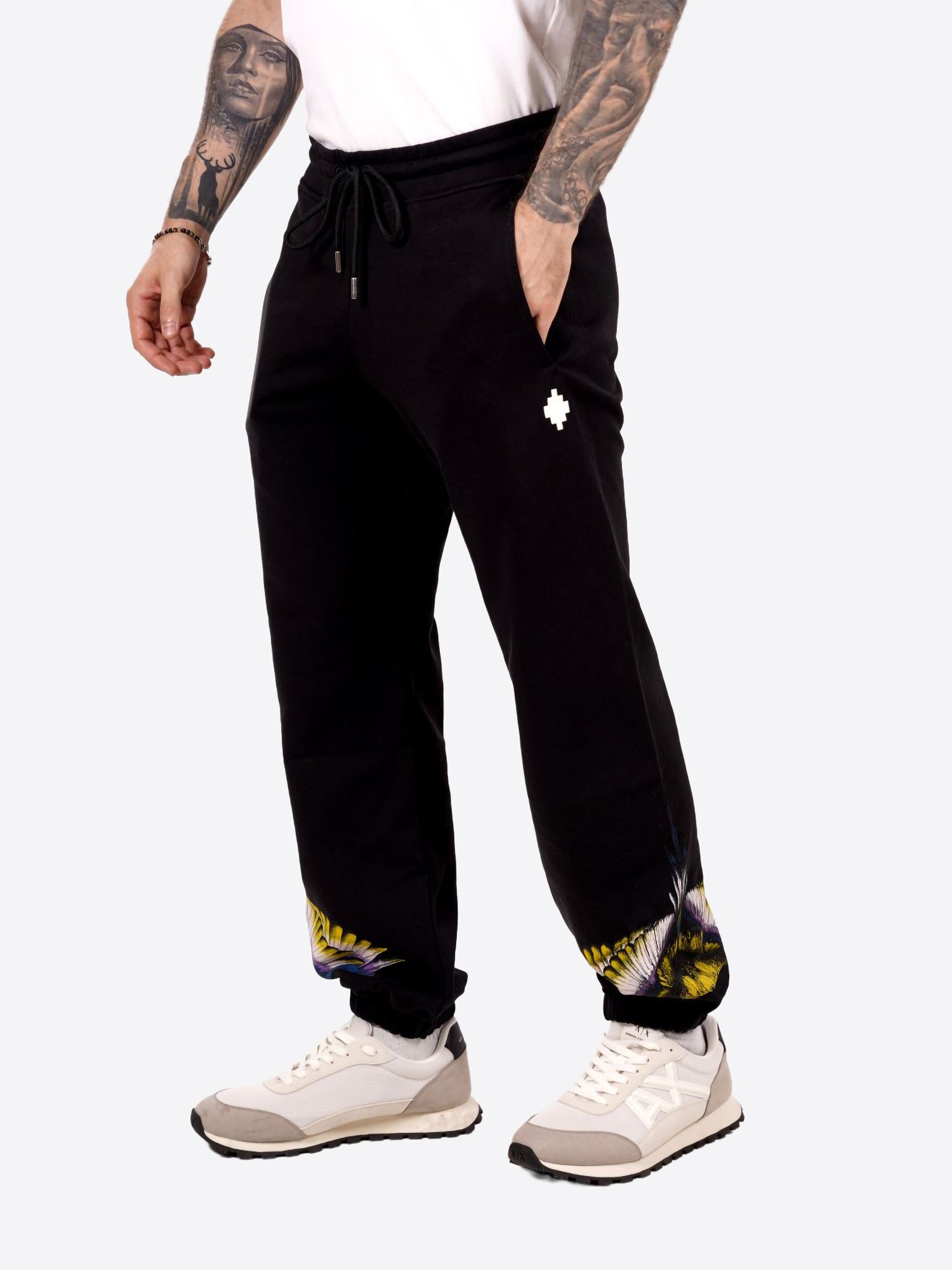 Pantalone Tuta COUNTY OF MILAN da Uomo - nero F5CAMAFP060110