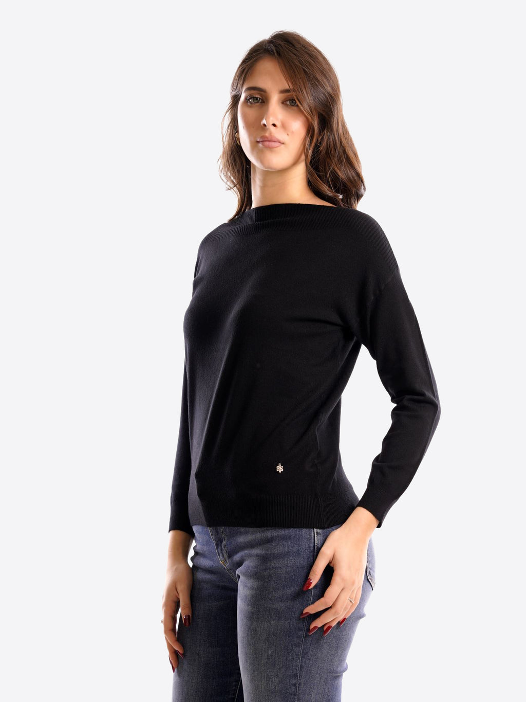 Maglia FRESH FLOWER da Donna - nero FF604BLK