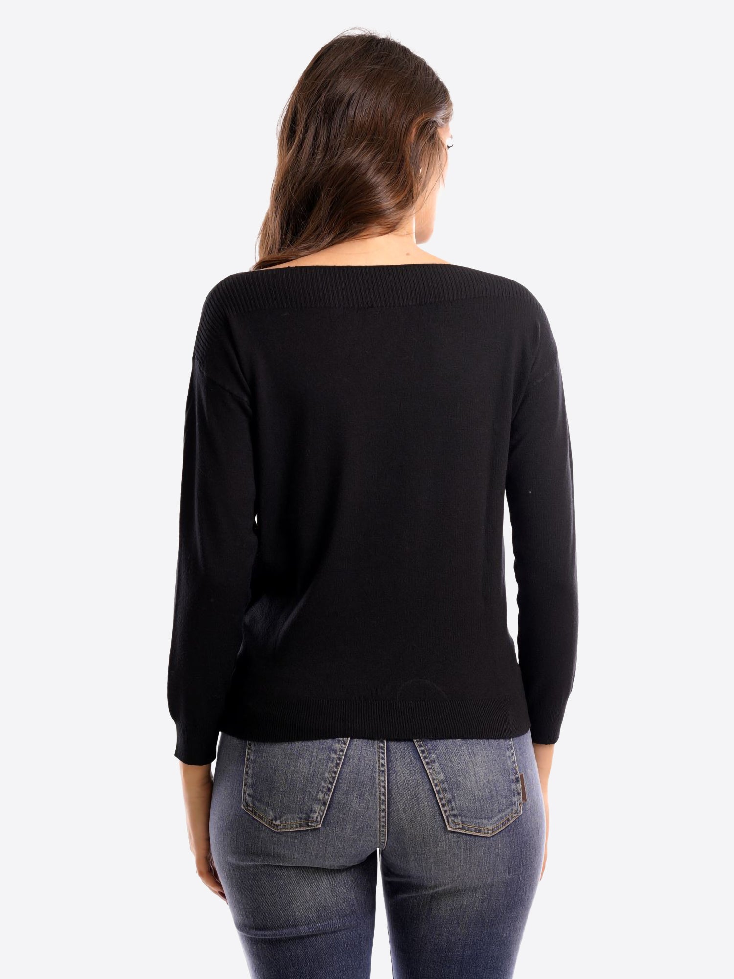 Maglia FRESH FLOWER da Donna - nero FF604BLK