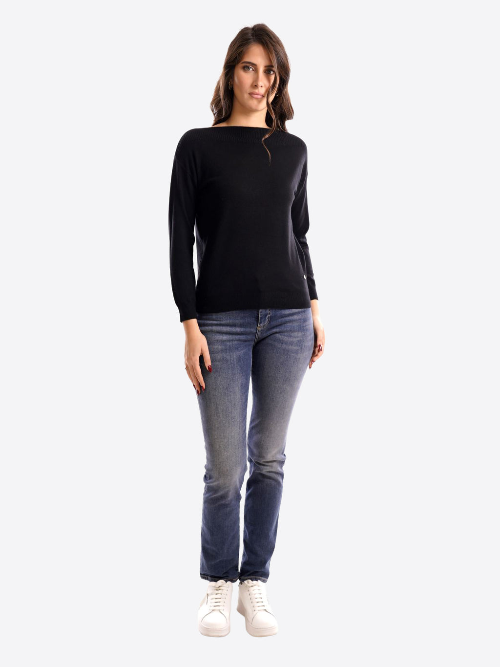 Maglia FRESH FLOWER da Donna - nero FF604BLK