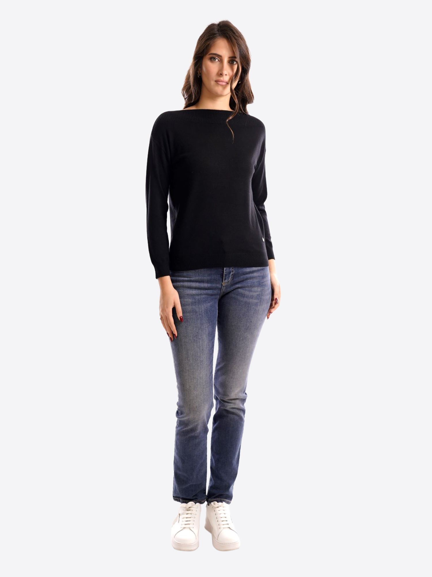 Maglia FRESH FLOWER da Donna - nero FF604BLK