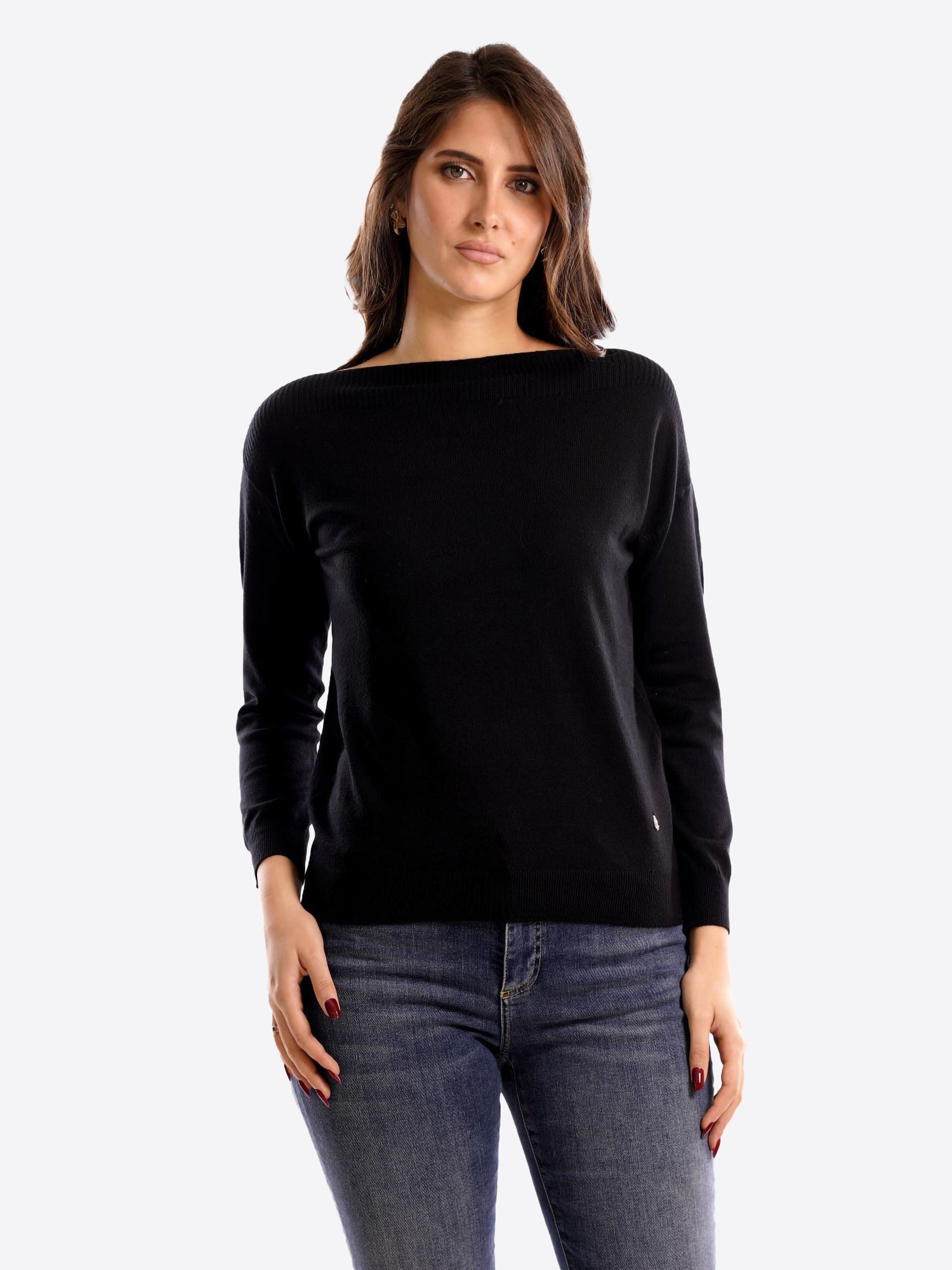 Maglia FRESH FLOWER da Donna - nero FF604BLK