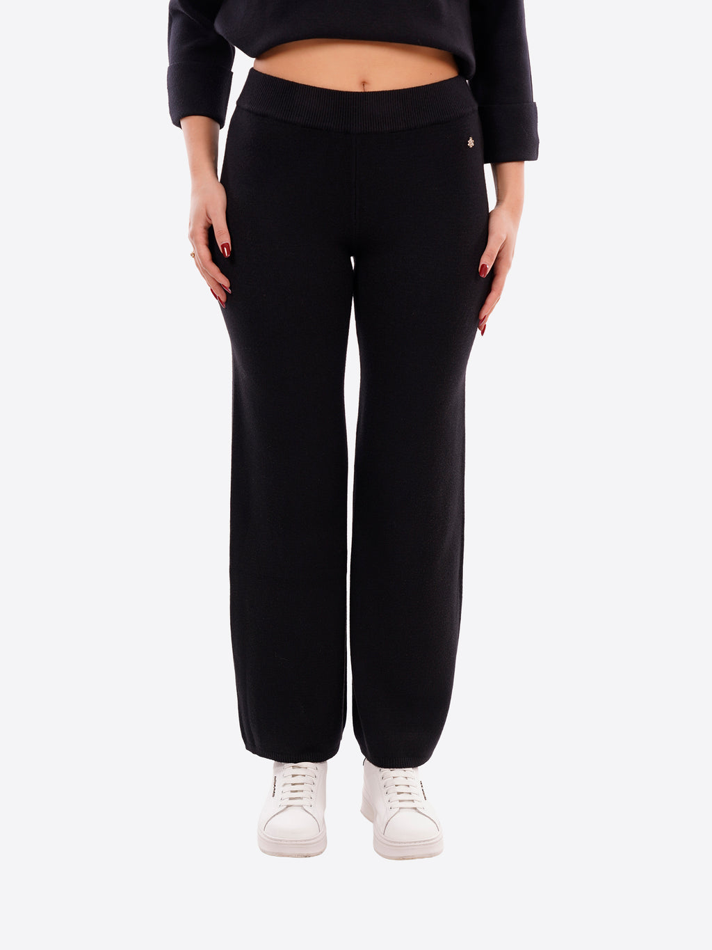 Pantalone FRESH FLOWER da Donna - nero FF614BLK