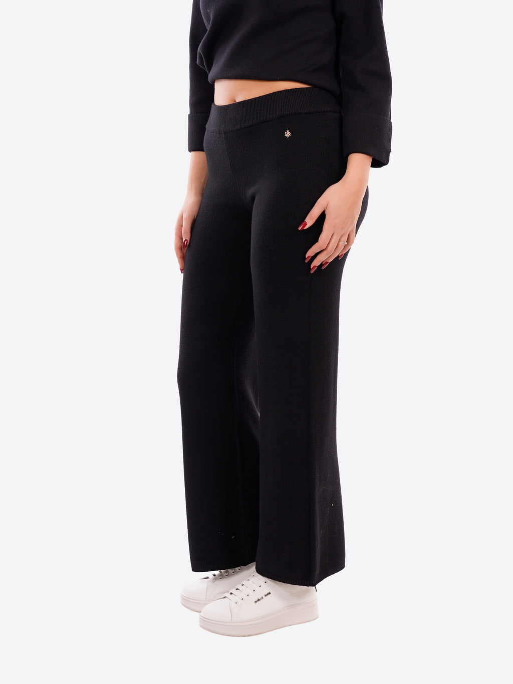 Pantalone FRESH FLOWER da Donna - nero FF614BLK