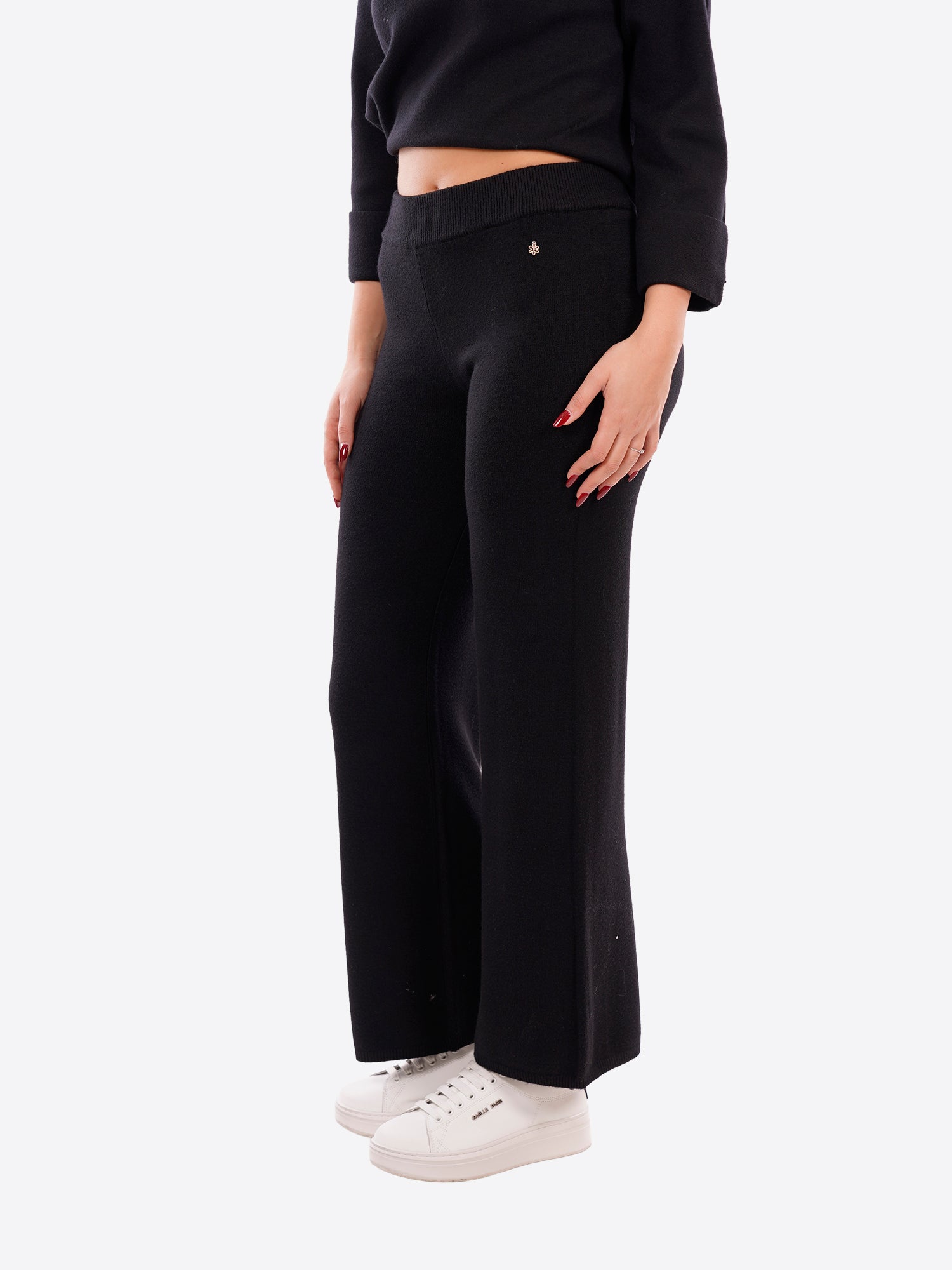 Pantalone FRESH FLOWER da Donna - nero FF614BLK